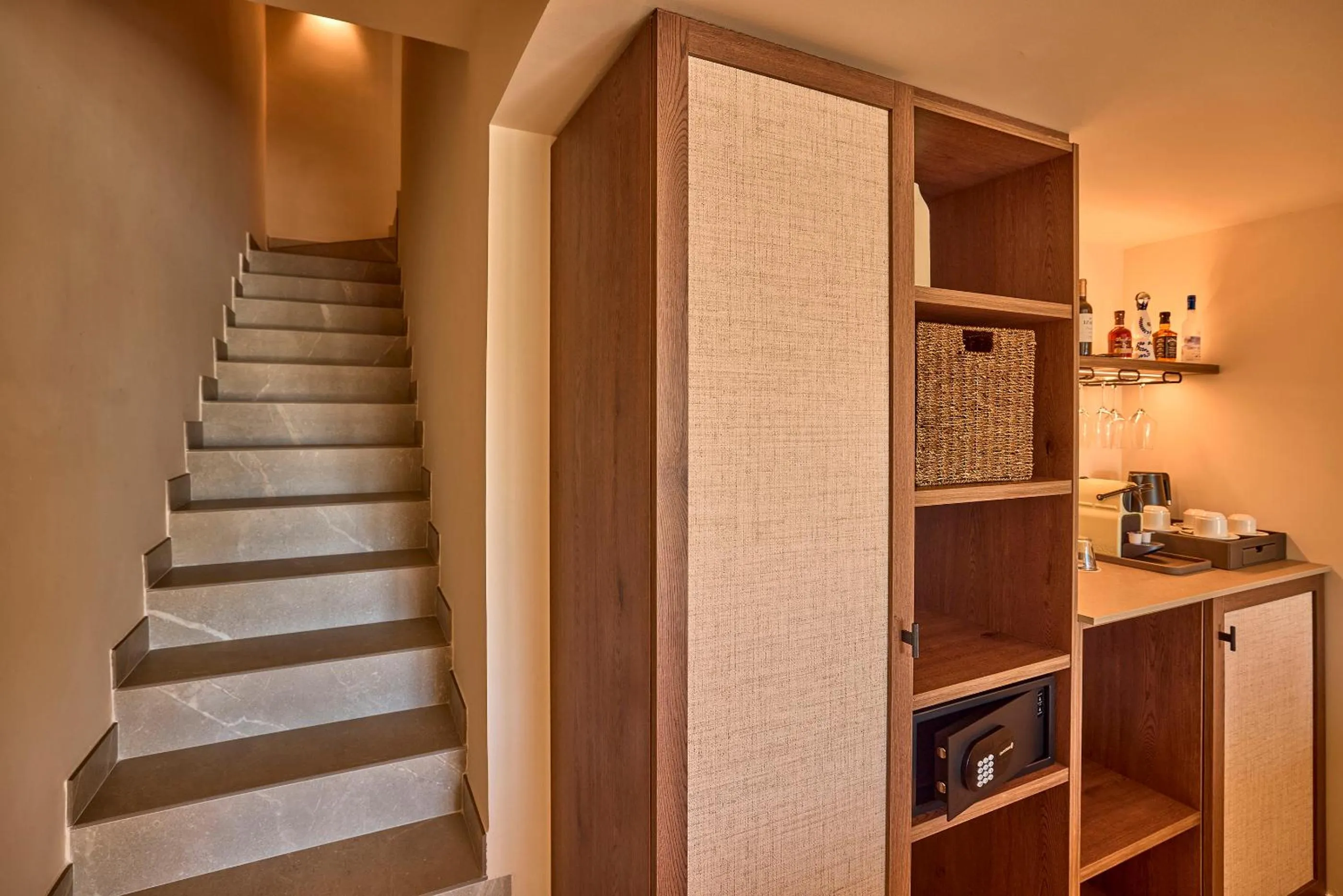 Kitchen or kitchenette in Purobeach Resort Santa Ponsa - New Opening