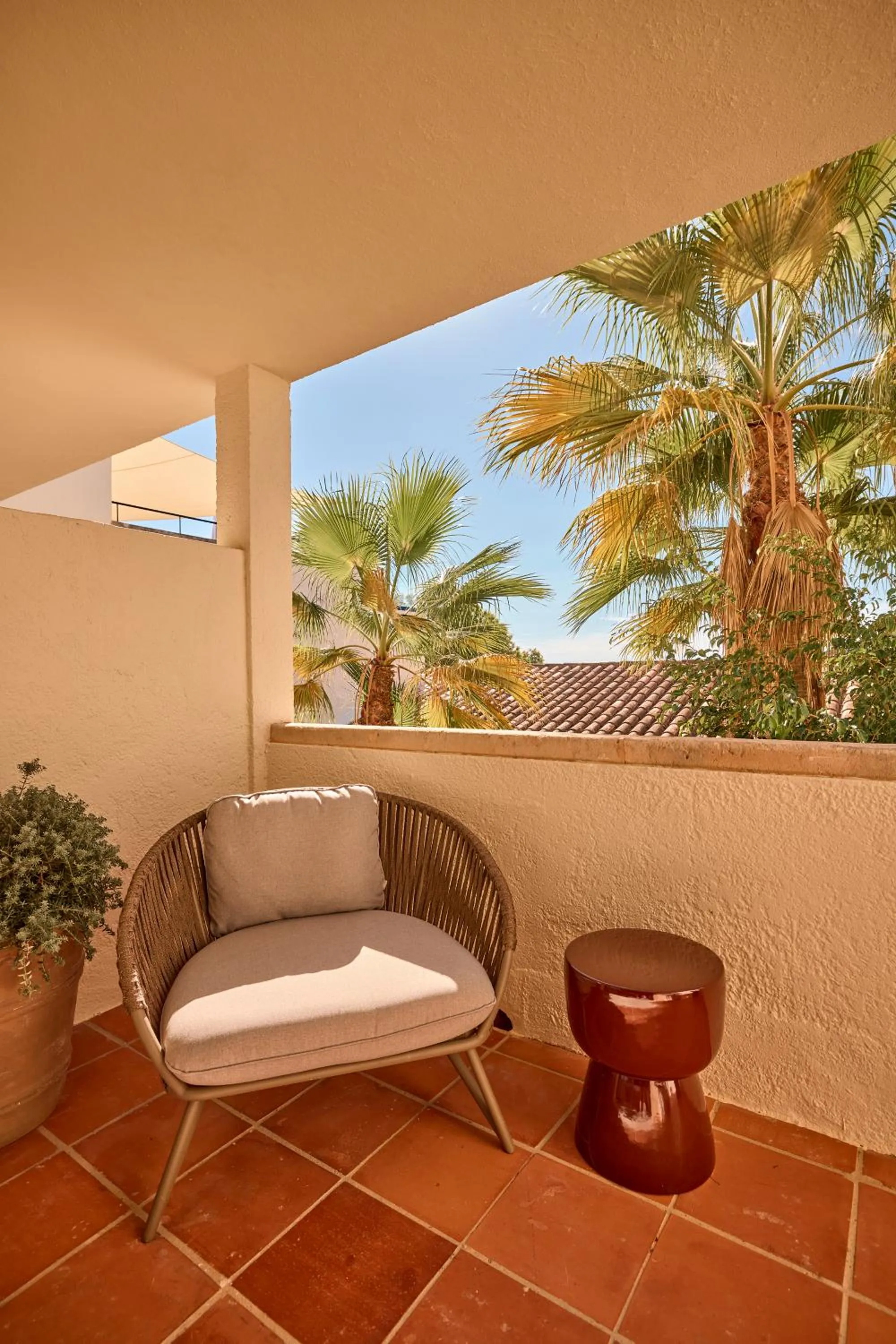 Patio in Purobeach Resort Santa Ponsa - New Opening