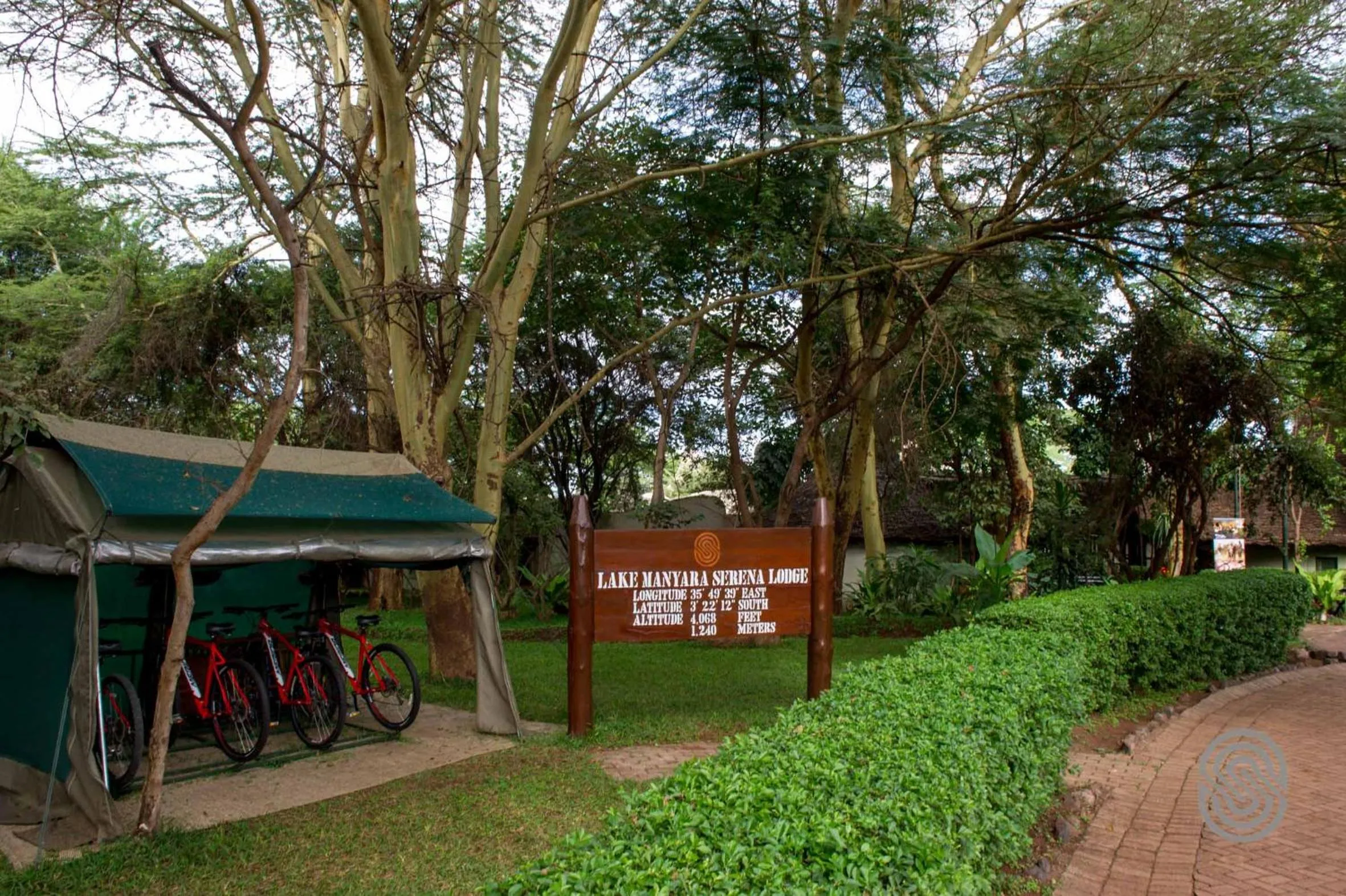 Facade/entrance in Lake Manyara Serena Safari Lodge