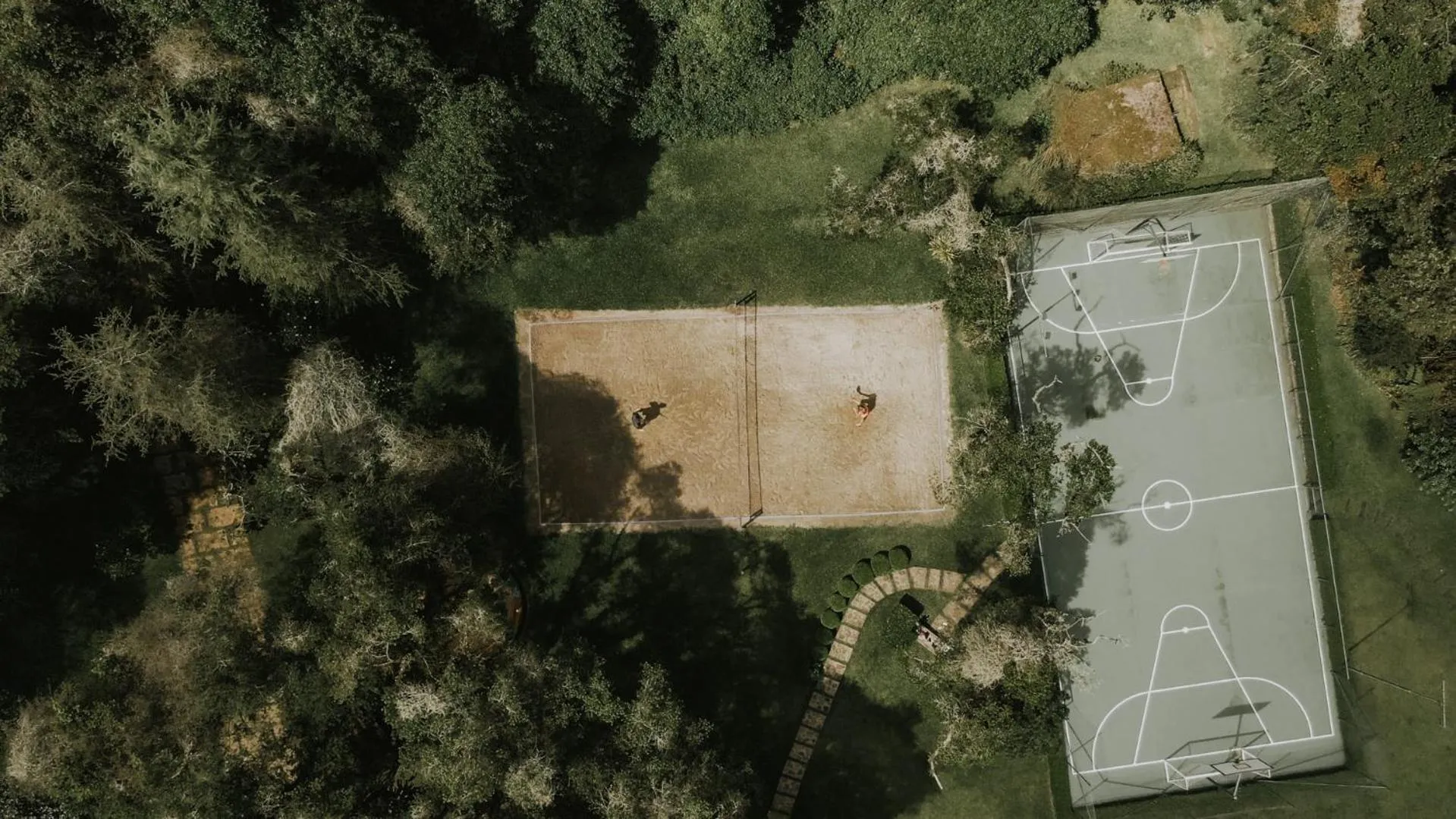 Bird's eye view in Roots Resort
