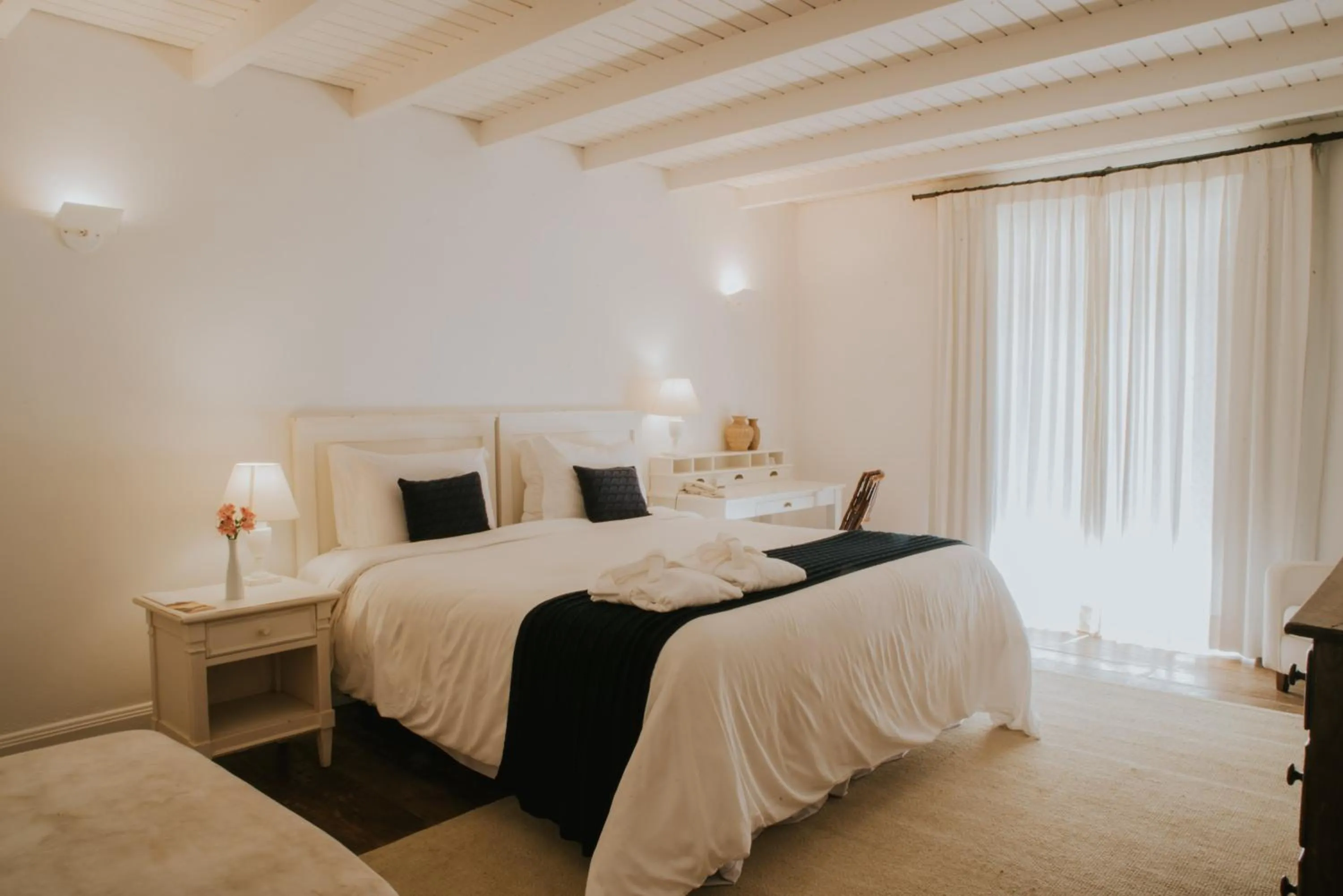 Bed in Roots Resort