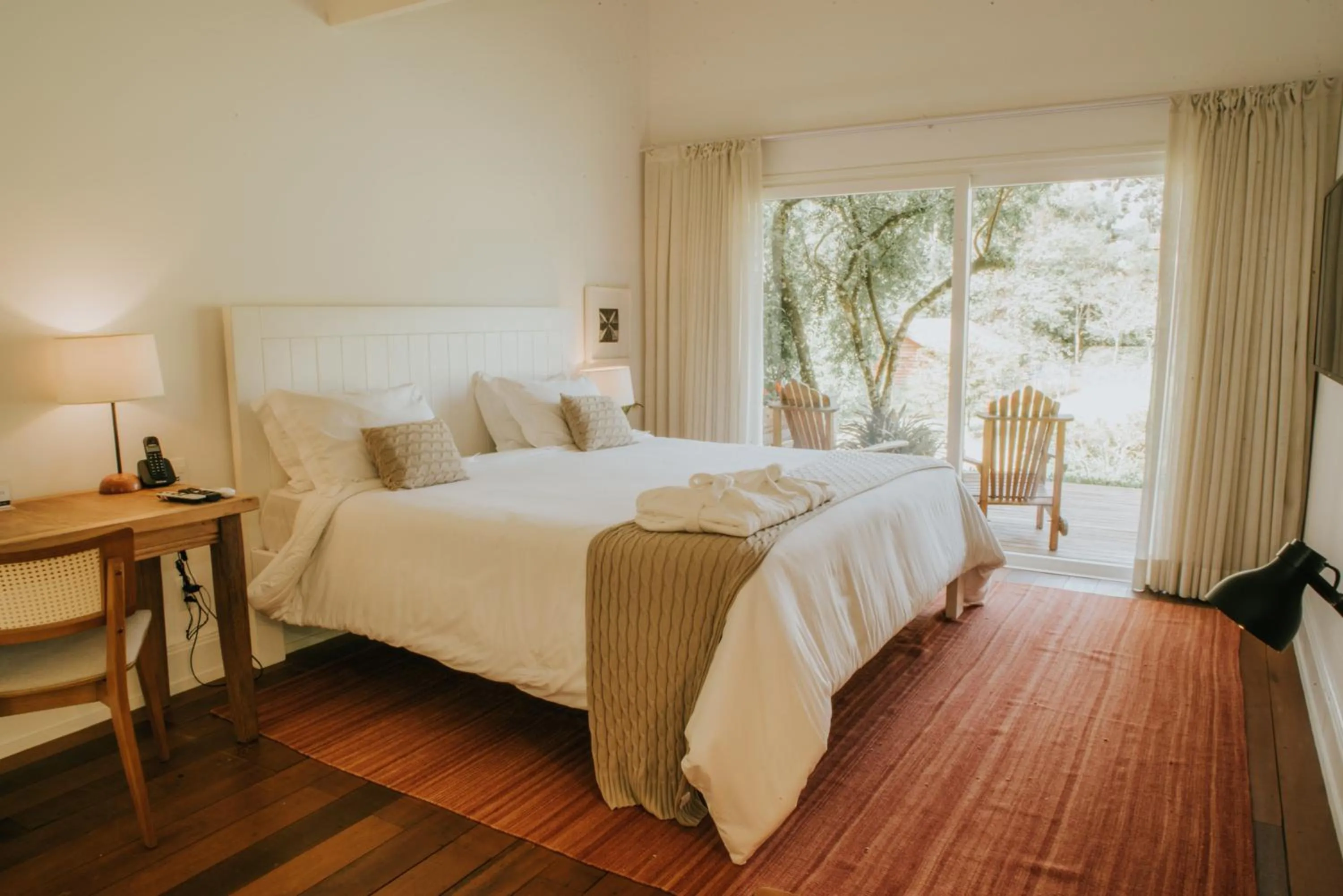 Bed in Roots Resort