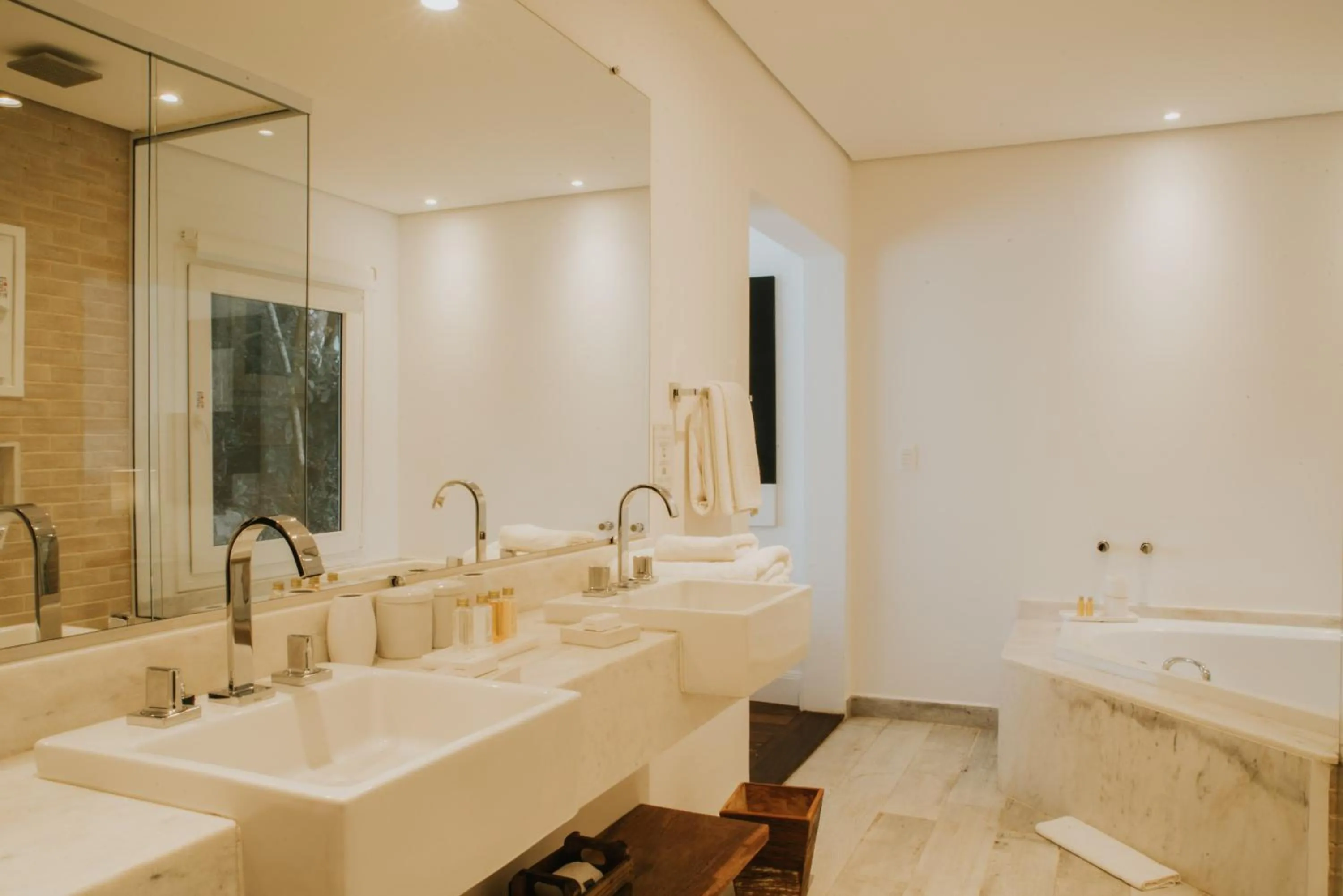 Bathroom in Roots Resort