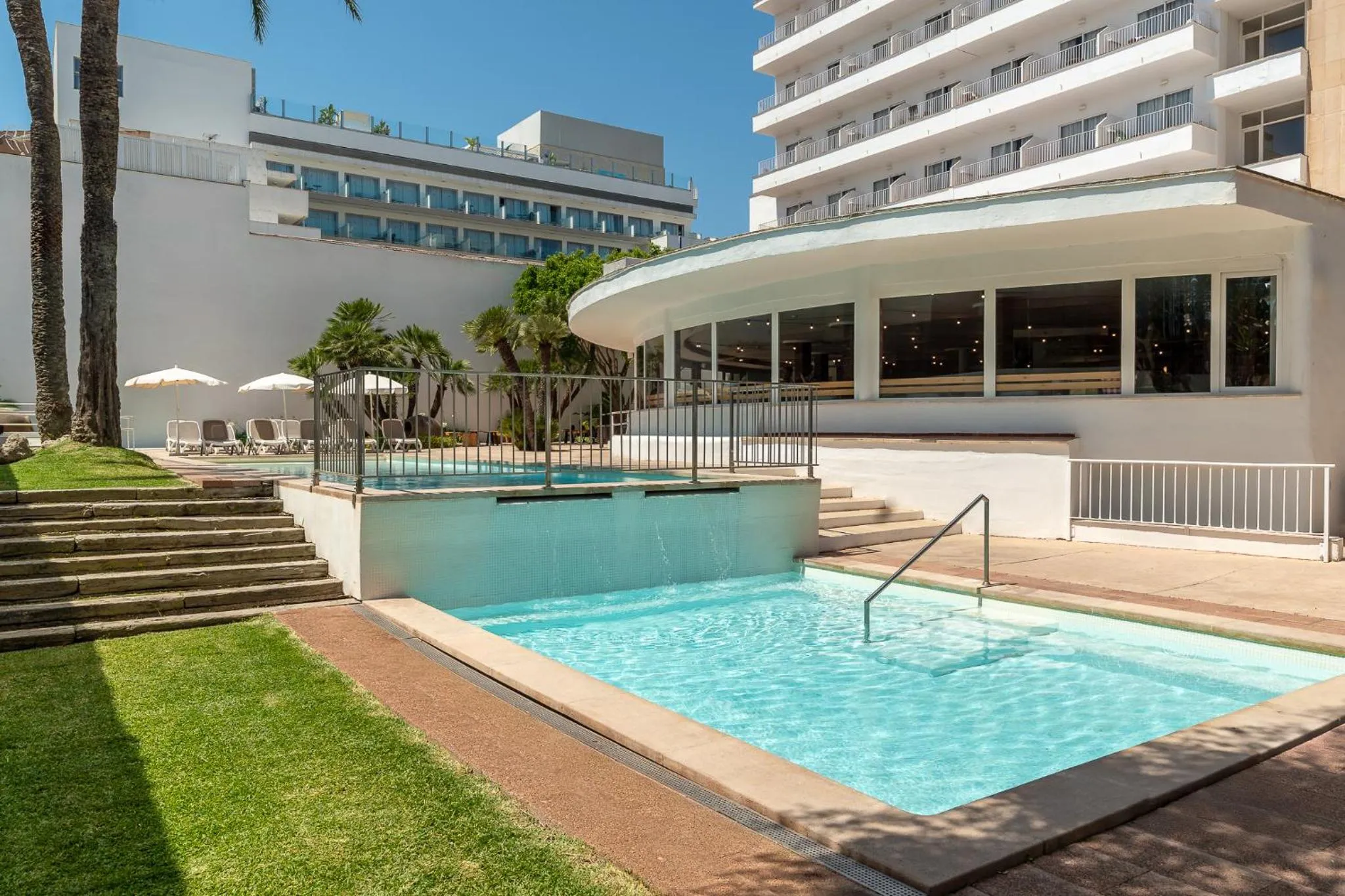 Swimming pool in tent Playa de Palma