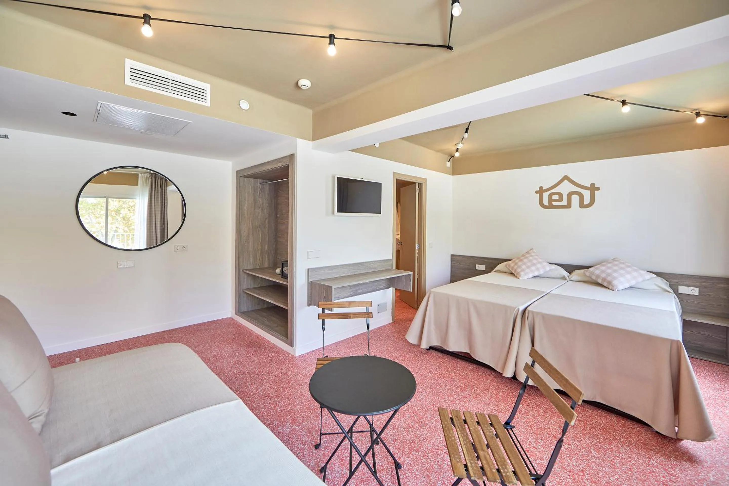 Bed in tent Playa de Palma