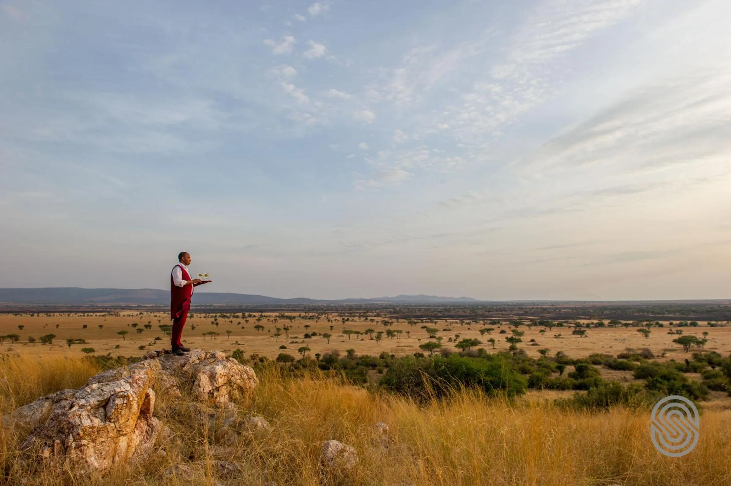 Landmark view in Kirawira Serena Camp
