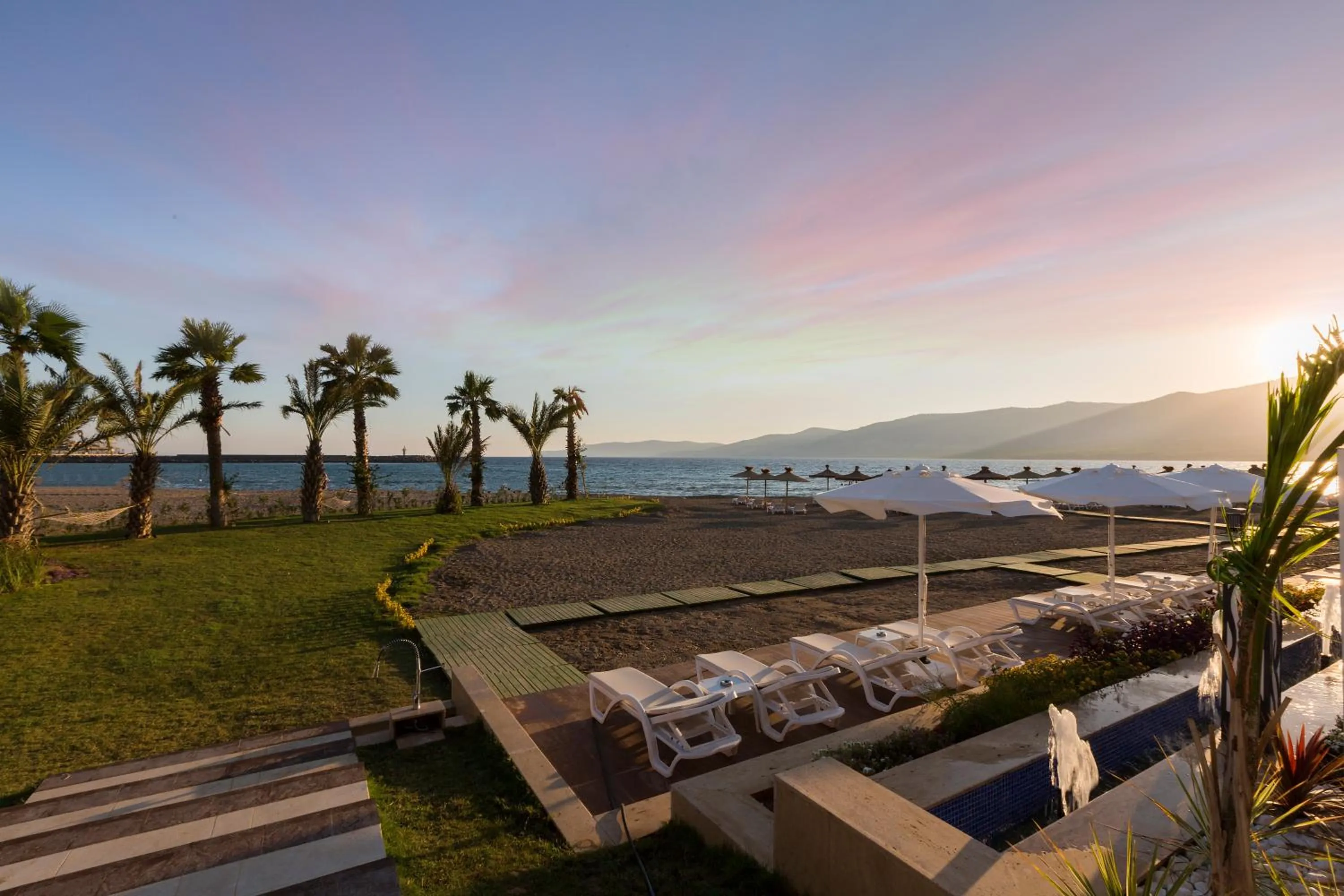 Mountain view in Marpessa Blue Beach Resort & SPA Hotel