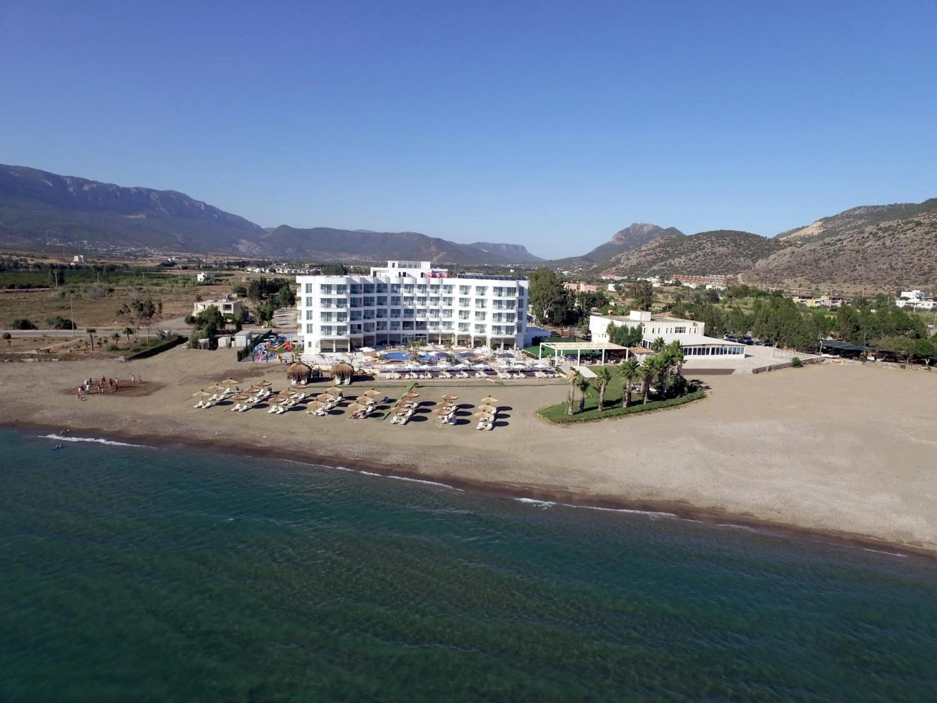 Property building in Marpessa Blue Beach Resort & SPA Hotel