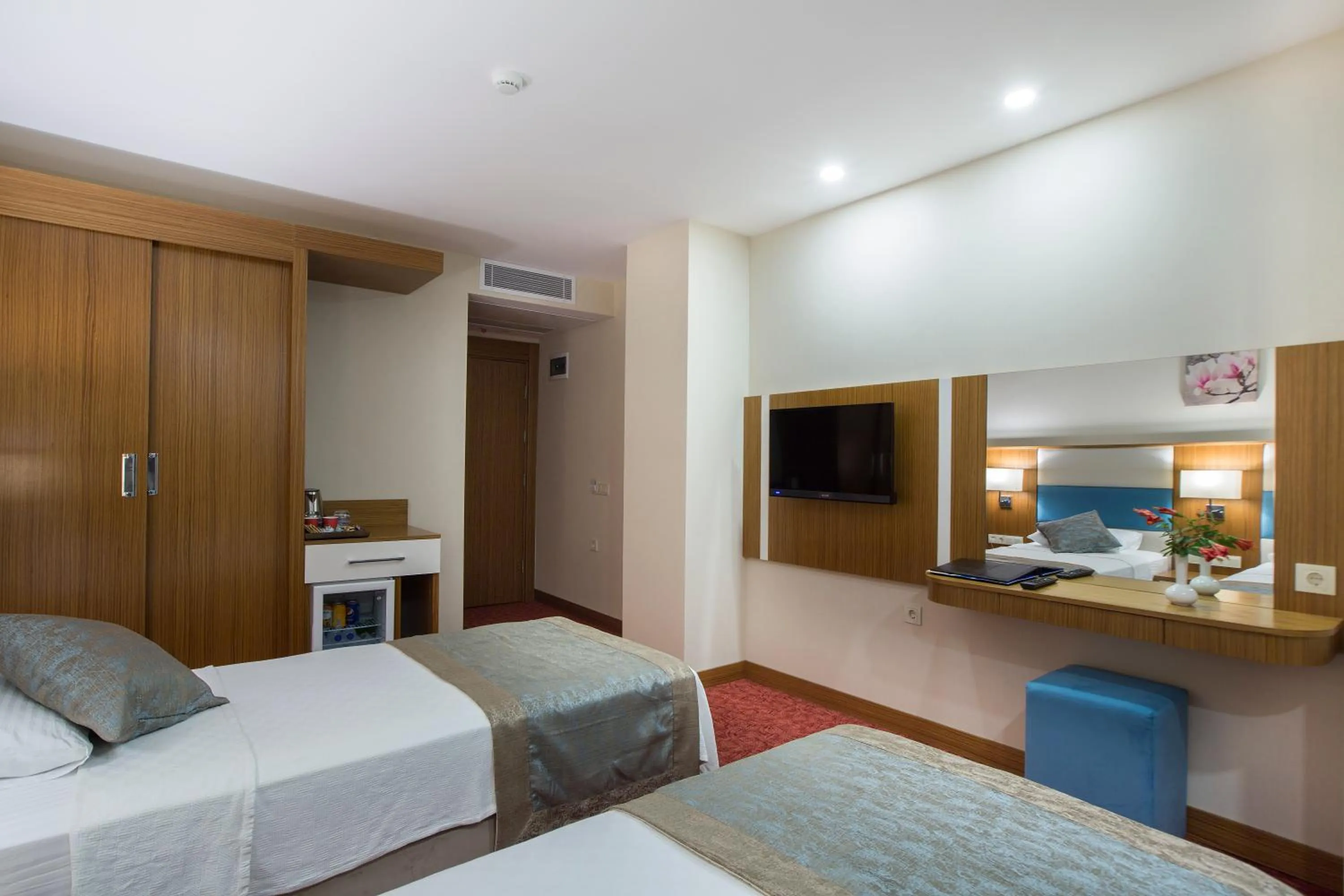 Photo of the whole room, Bed in Marpessa Blue Beach Resort & SPA Hotel