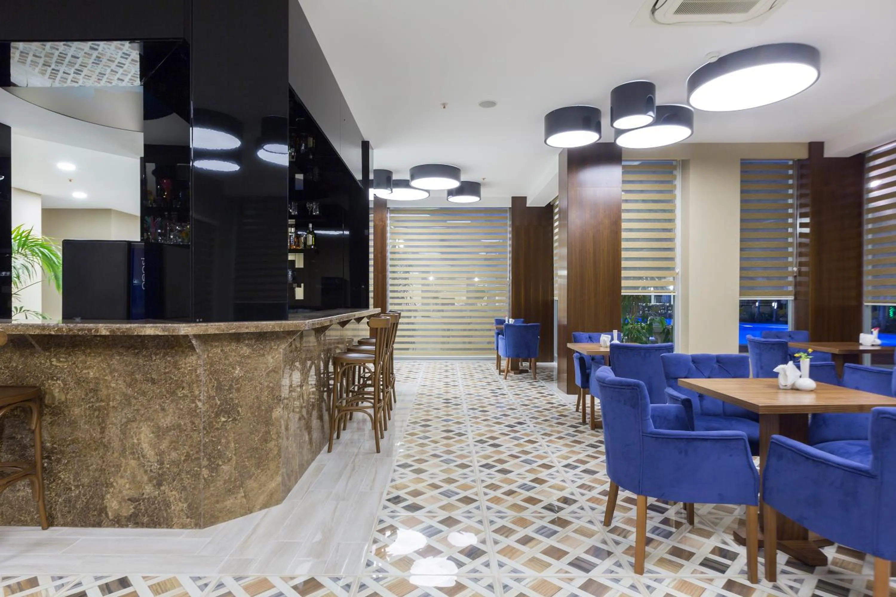 Lounge or bar in Marpessa Blue Beach Resort & SPA Hotel