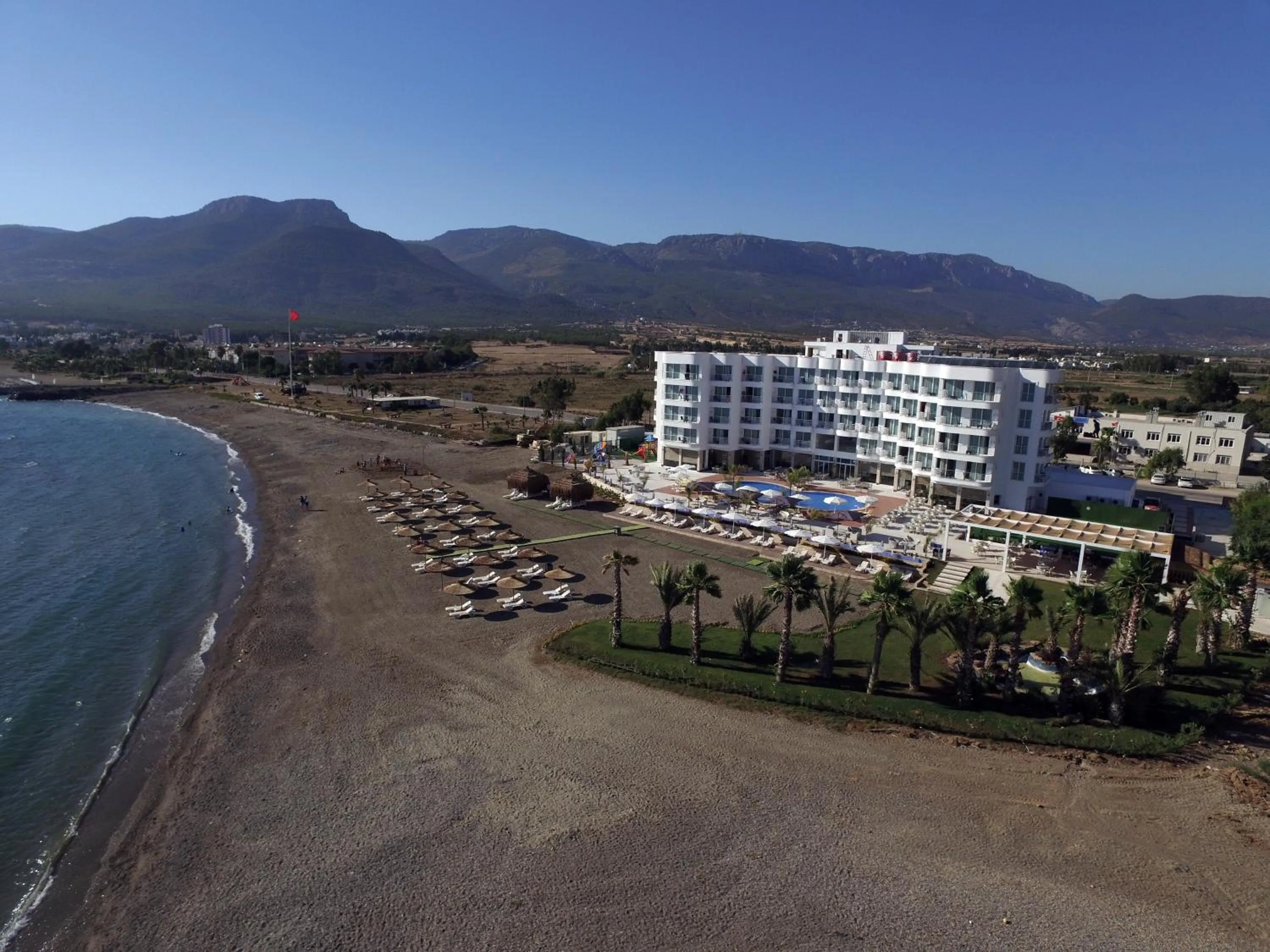 Property building in Marpessa Blue Beach Resort & SPA Hotel