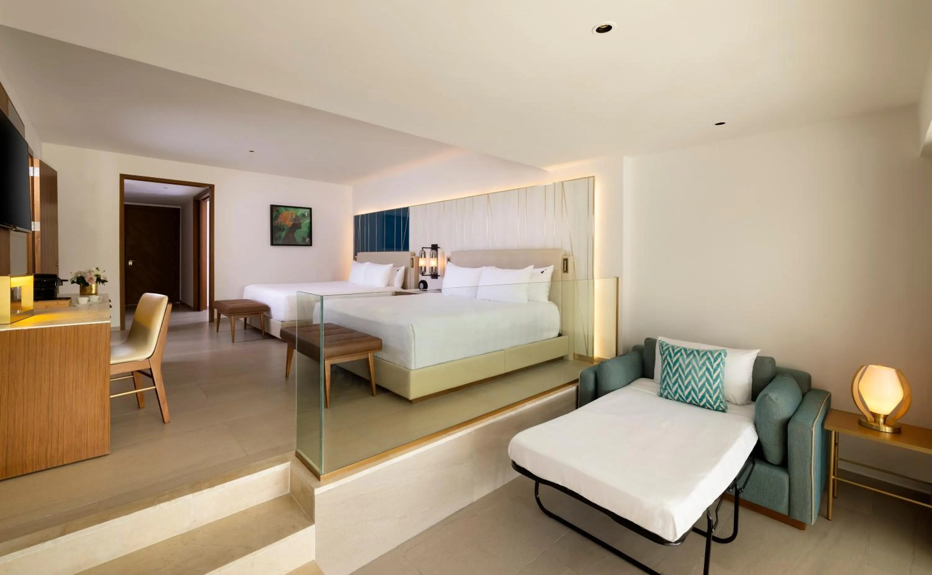 Bed in Hard Rock Hotel & Casino Punta Cana - All Inclusive