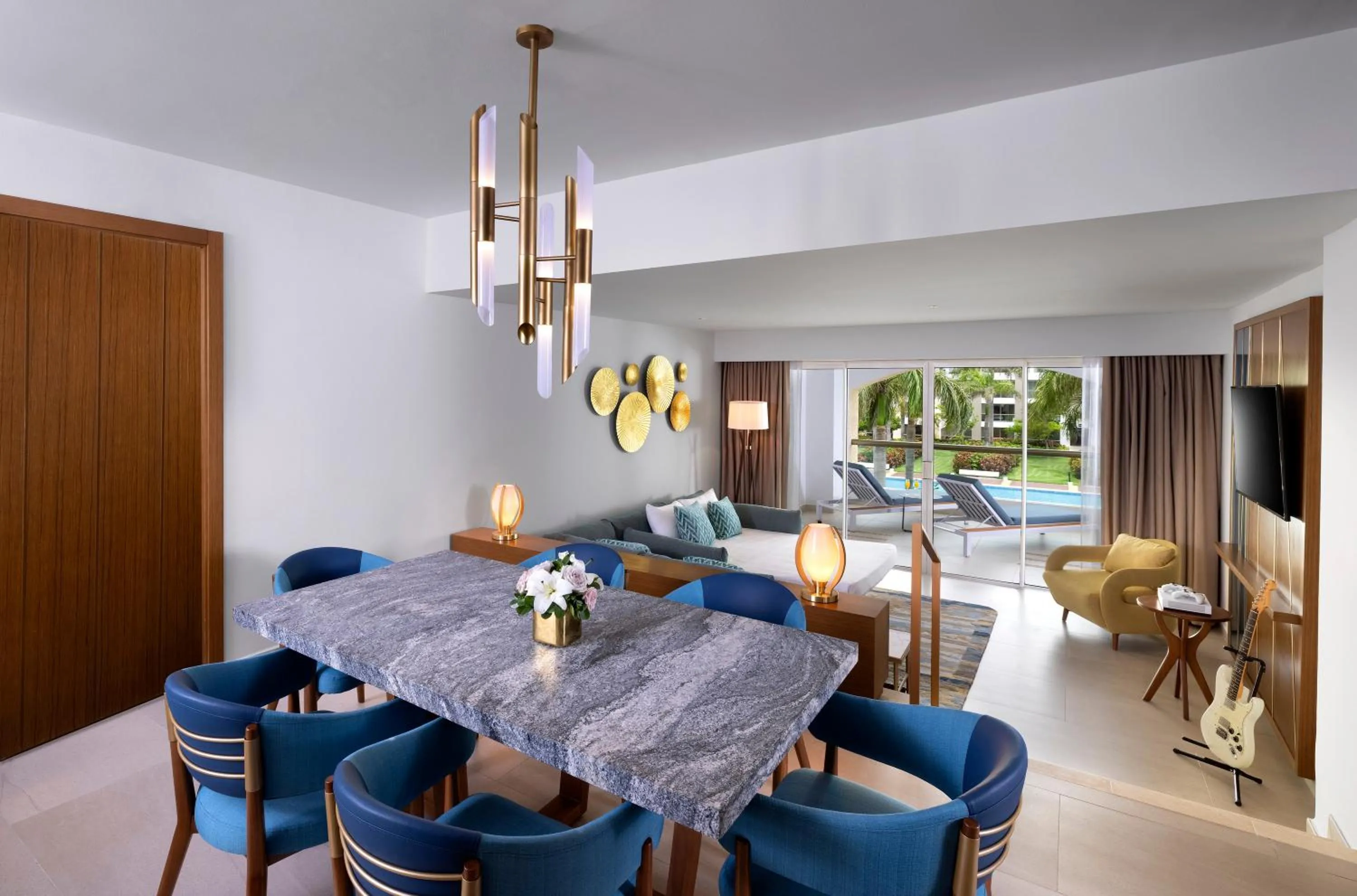 Living room in Hard Rock Hotel & Casino Punta Cana - All Inclusive