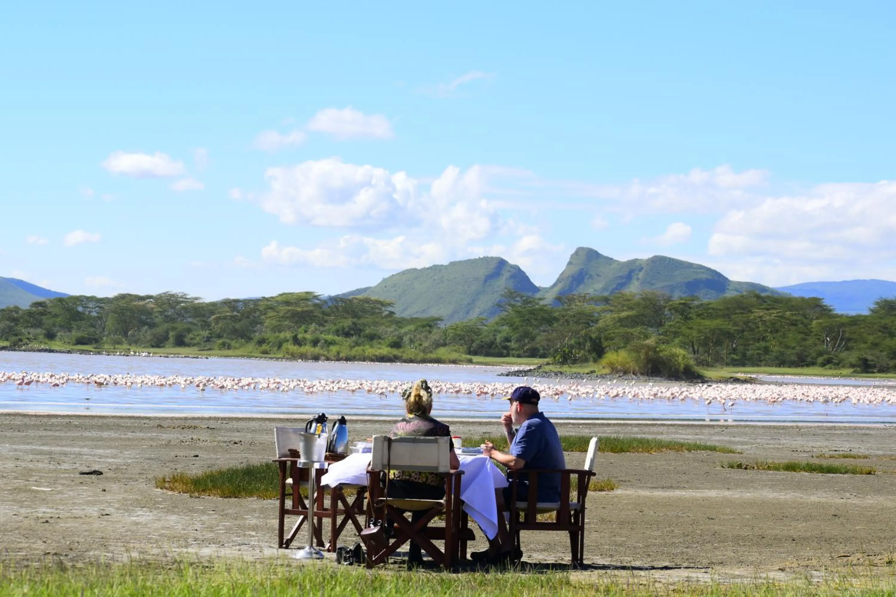 Lake view in Lake Elmenteita Serena Camp