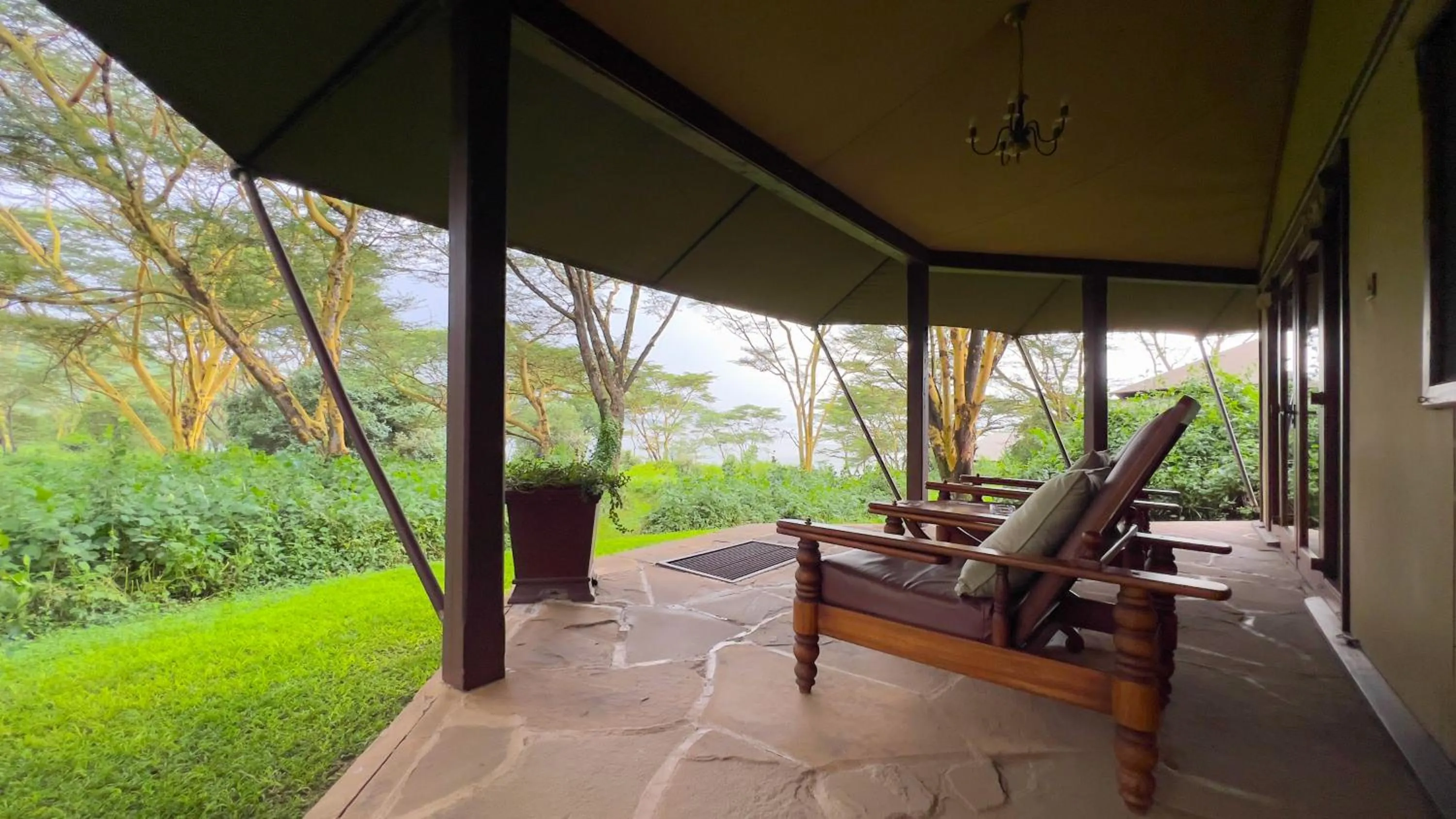 Balcony/Terrace in Lake Elmenteita Serena Camp