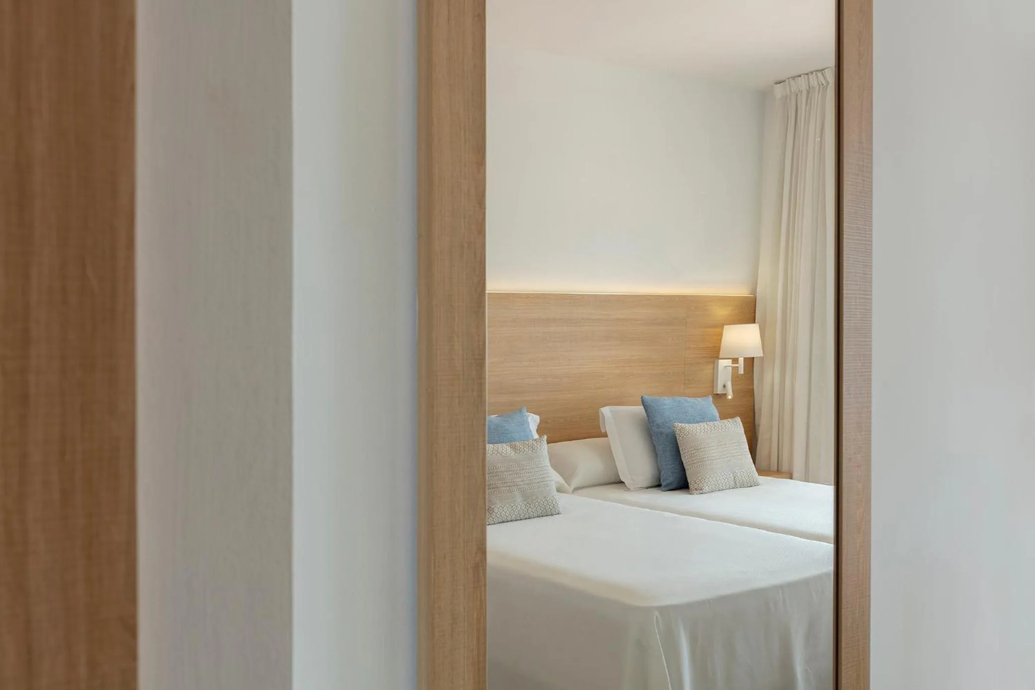 Bed in Hotel Cala Font