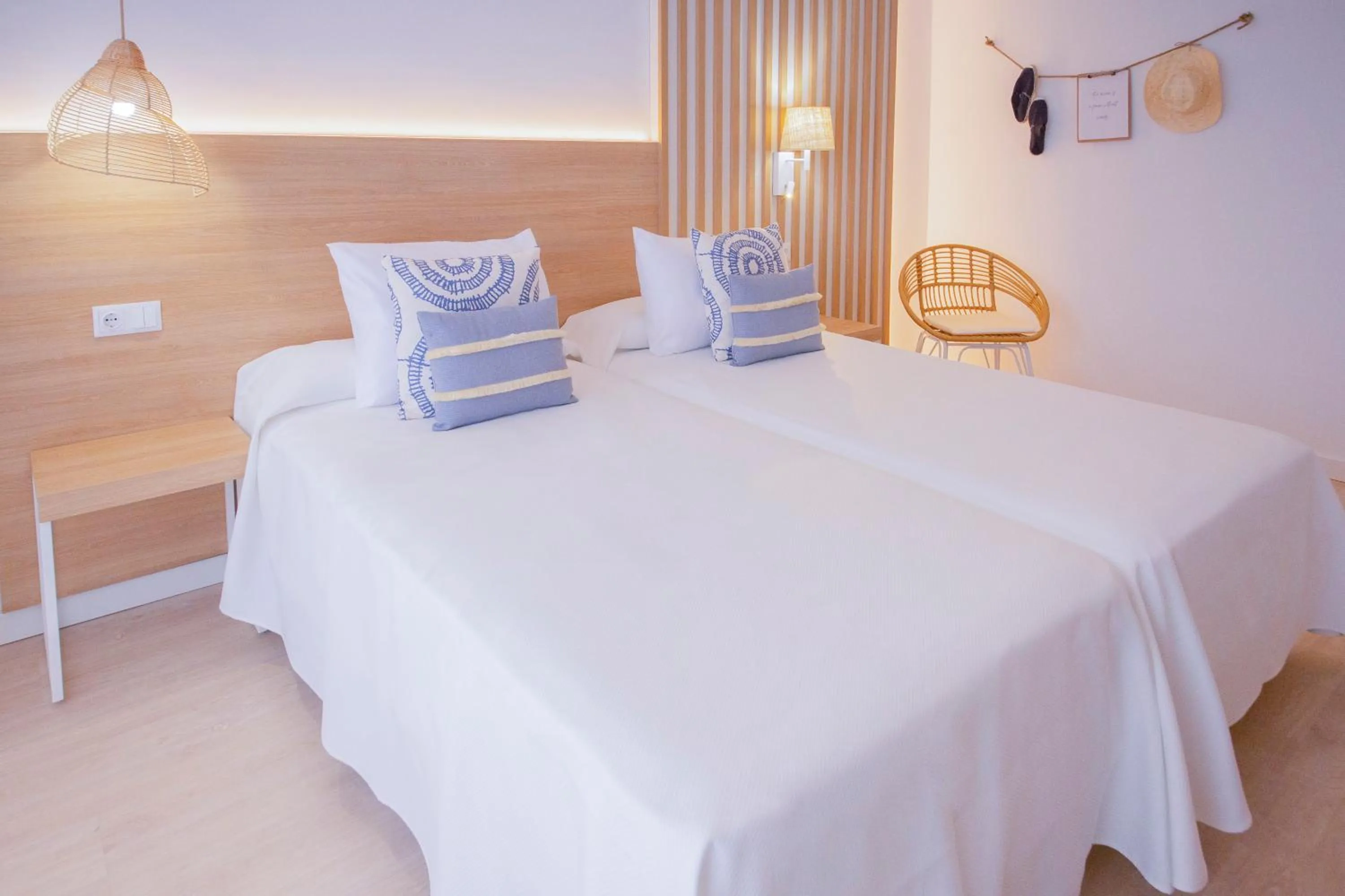 Bed in Hotel Cala Font