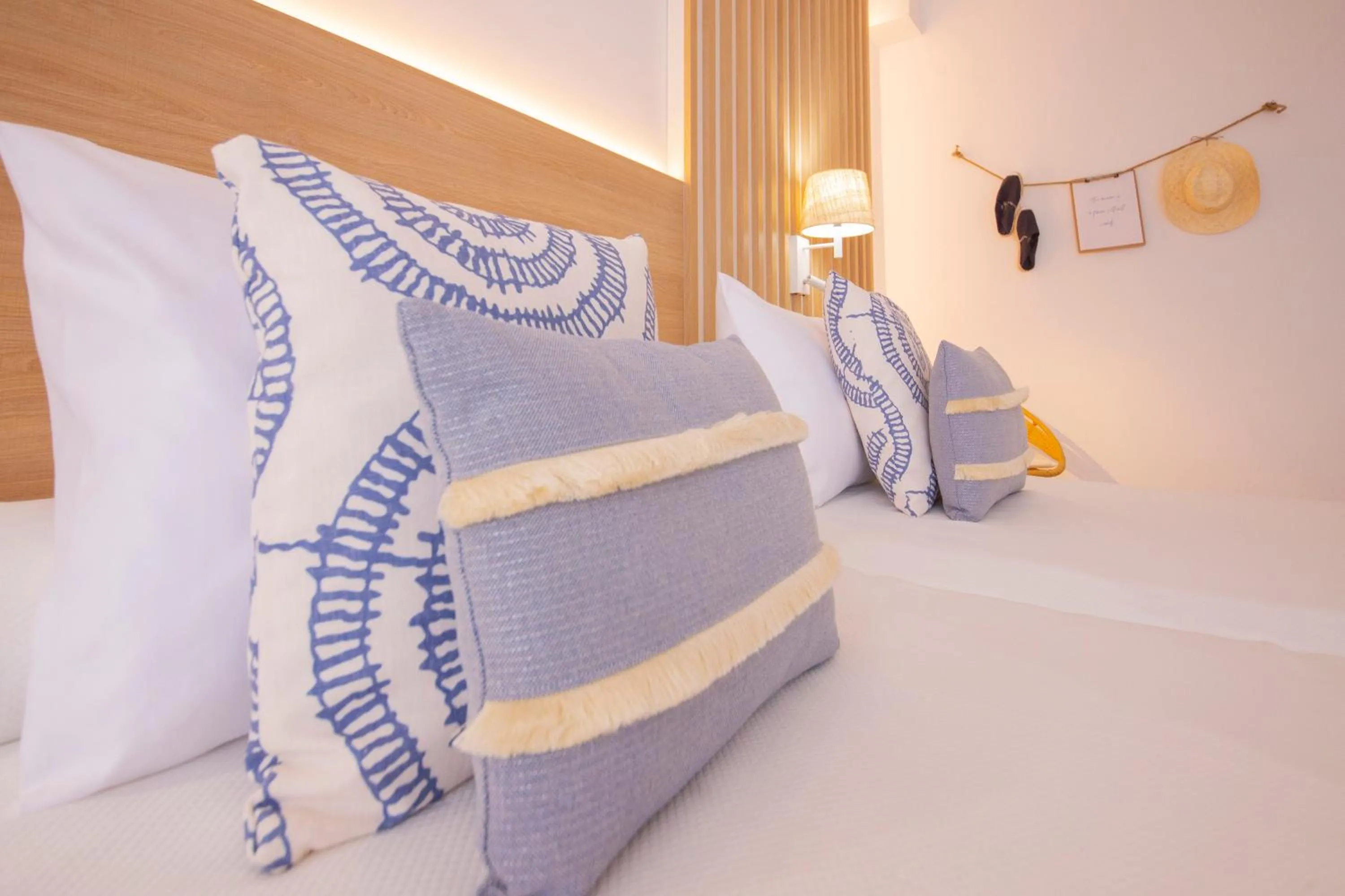 Bed in Hotel Cala Font