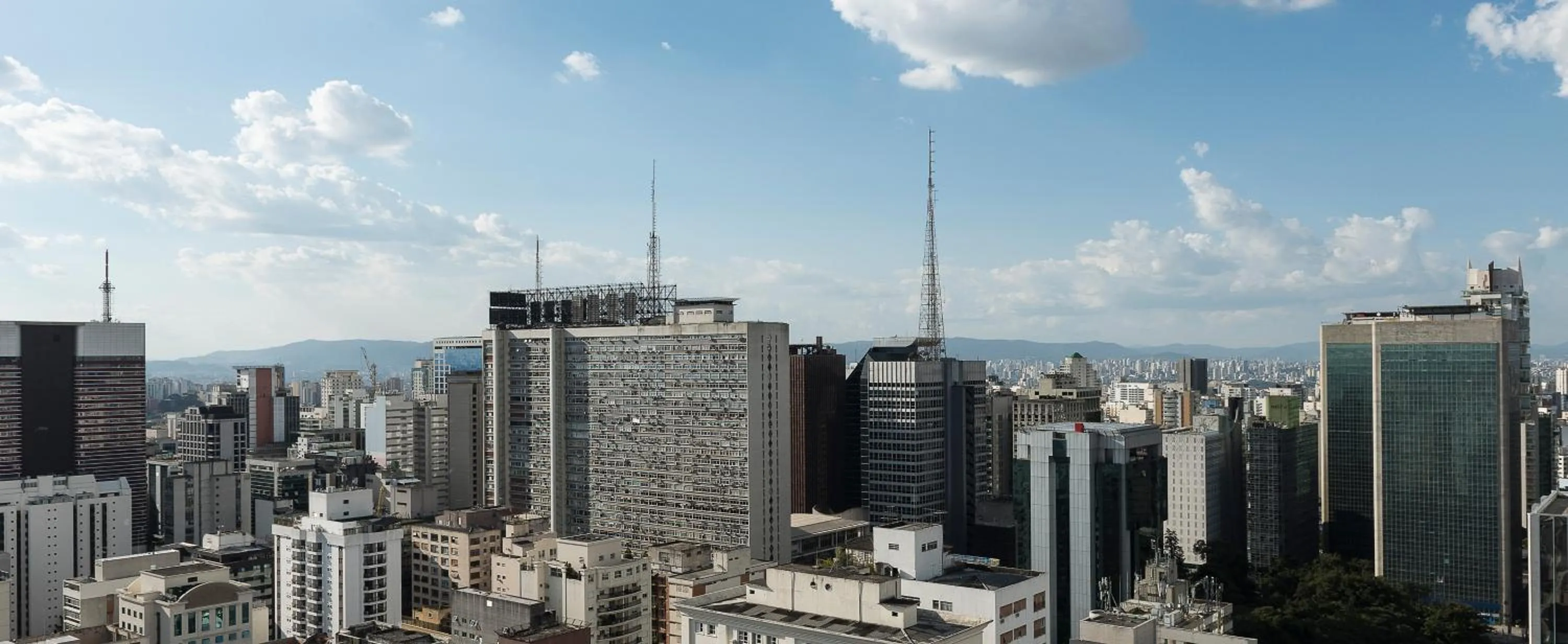 City view in Central Park Flat Jardins