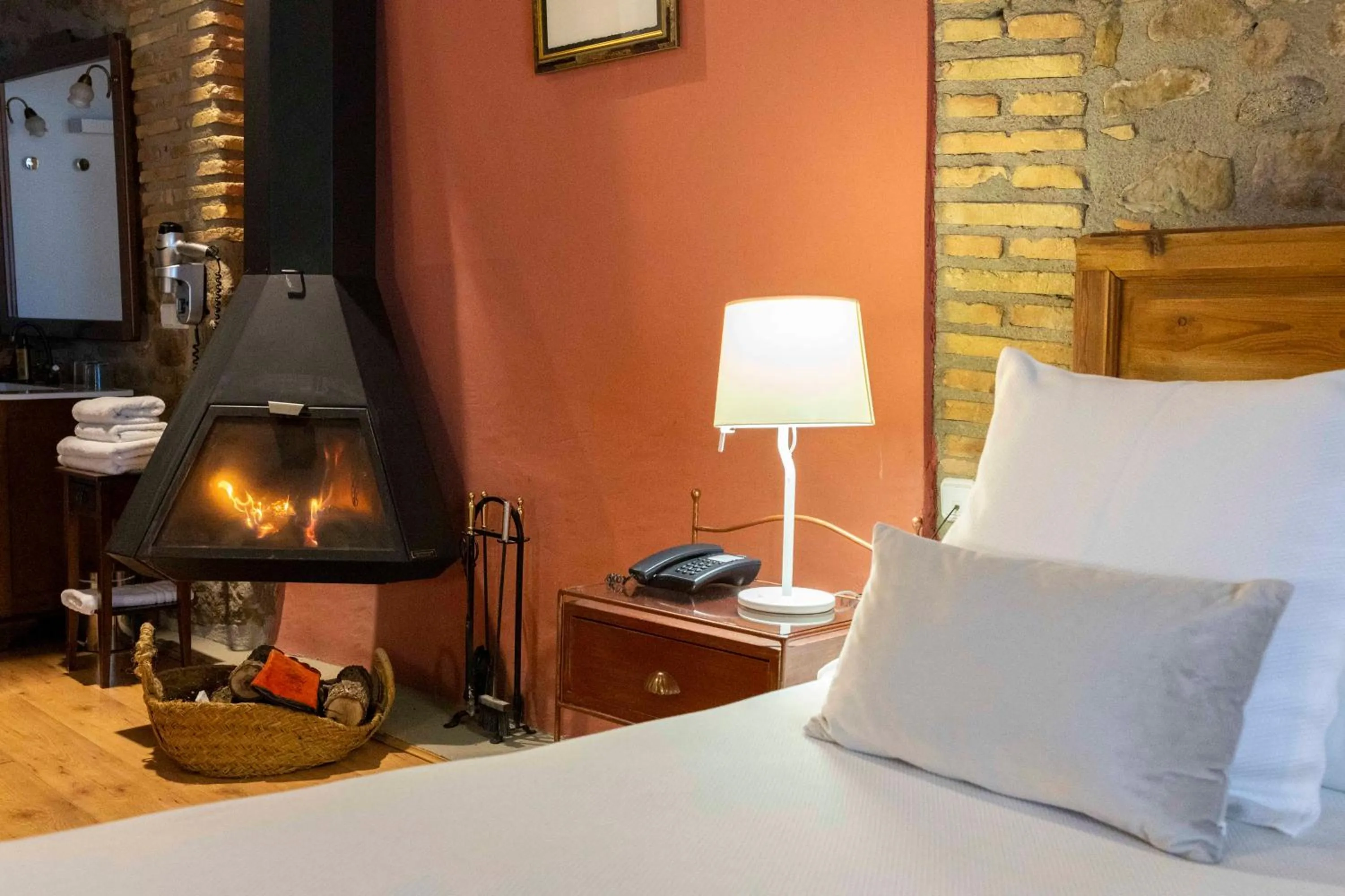 Bed in Hotel La Freixera