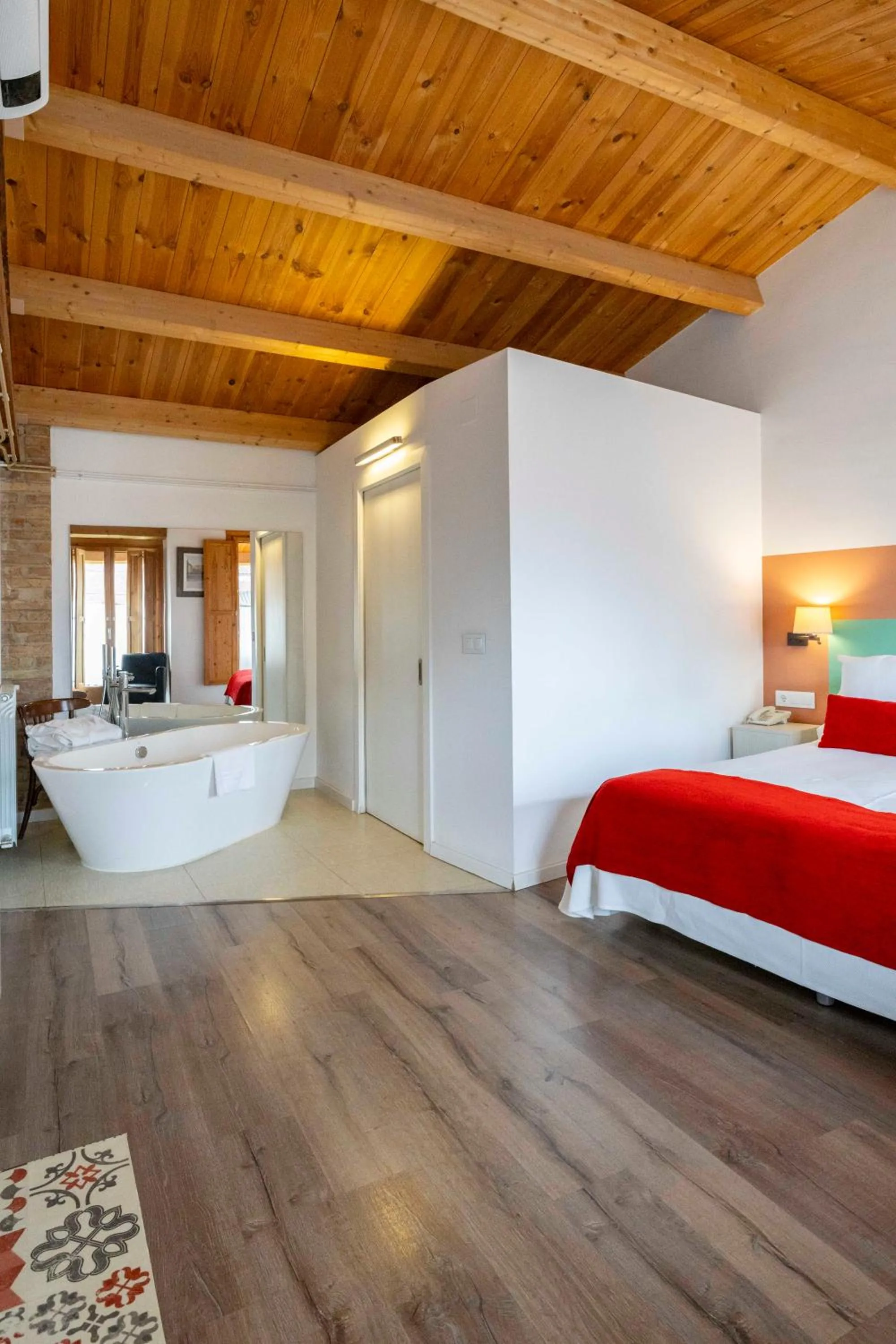 Photo of the whole room, Bed in Hotel La Freixera