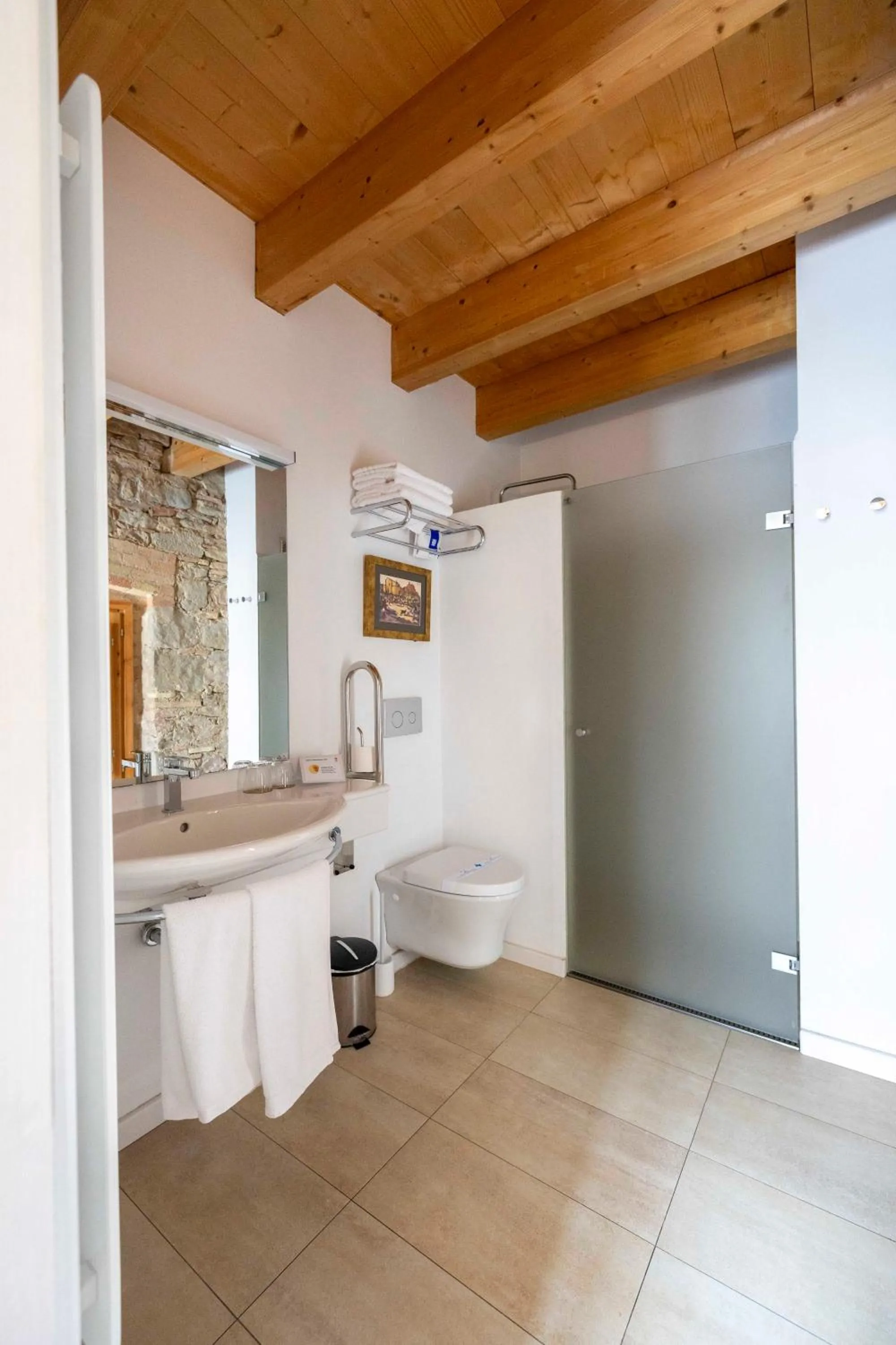 Shower in Hotel La Freixera