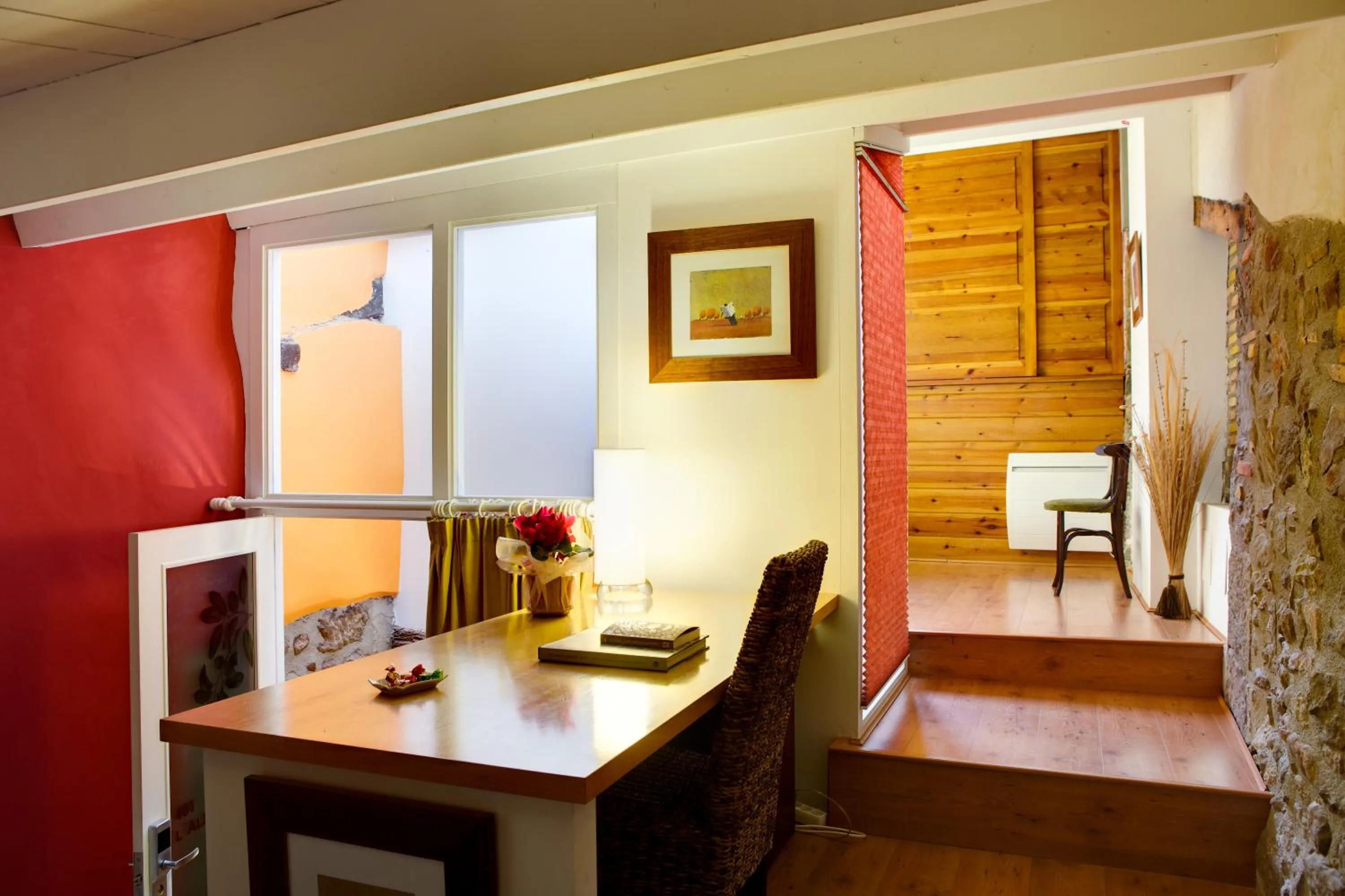 Decorative detail in Hotel La Freixera