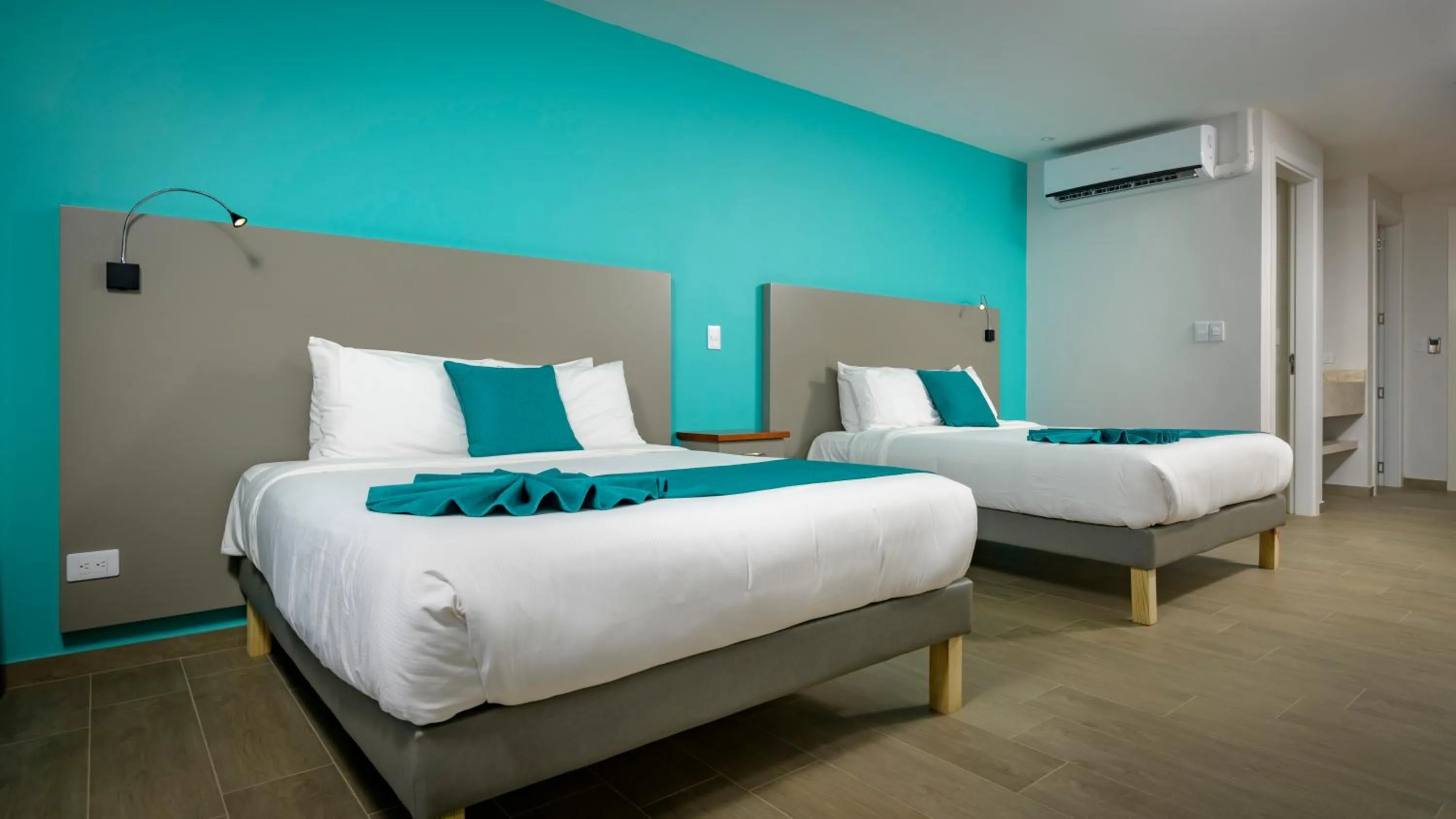 Bed in Captain Don's Habitat