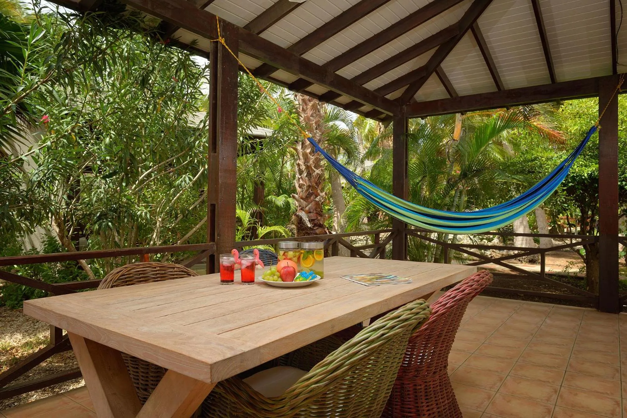 Patio in Captain Don's Habitat