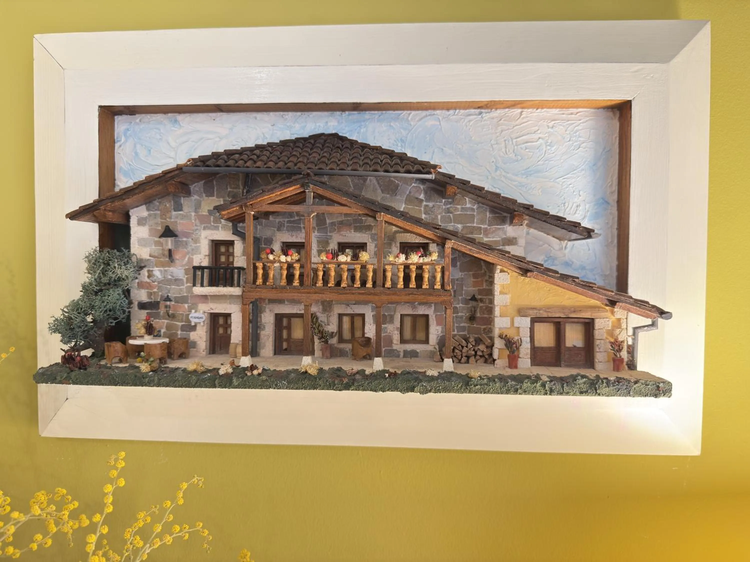 Decorative detail in Posada El Corcal de Liébana