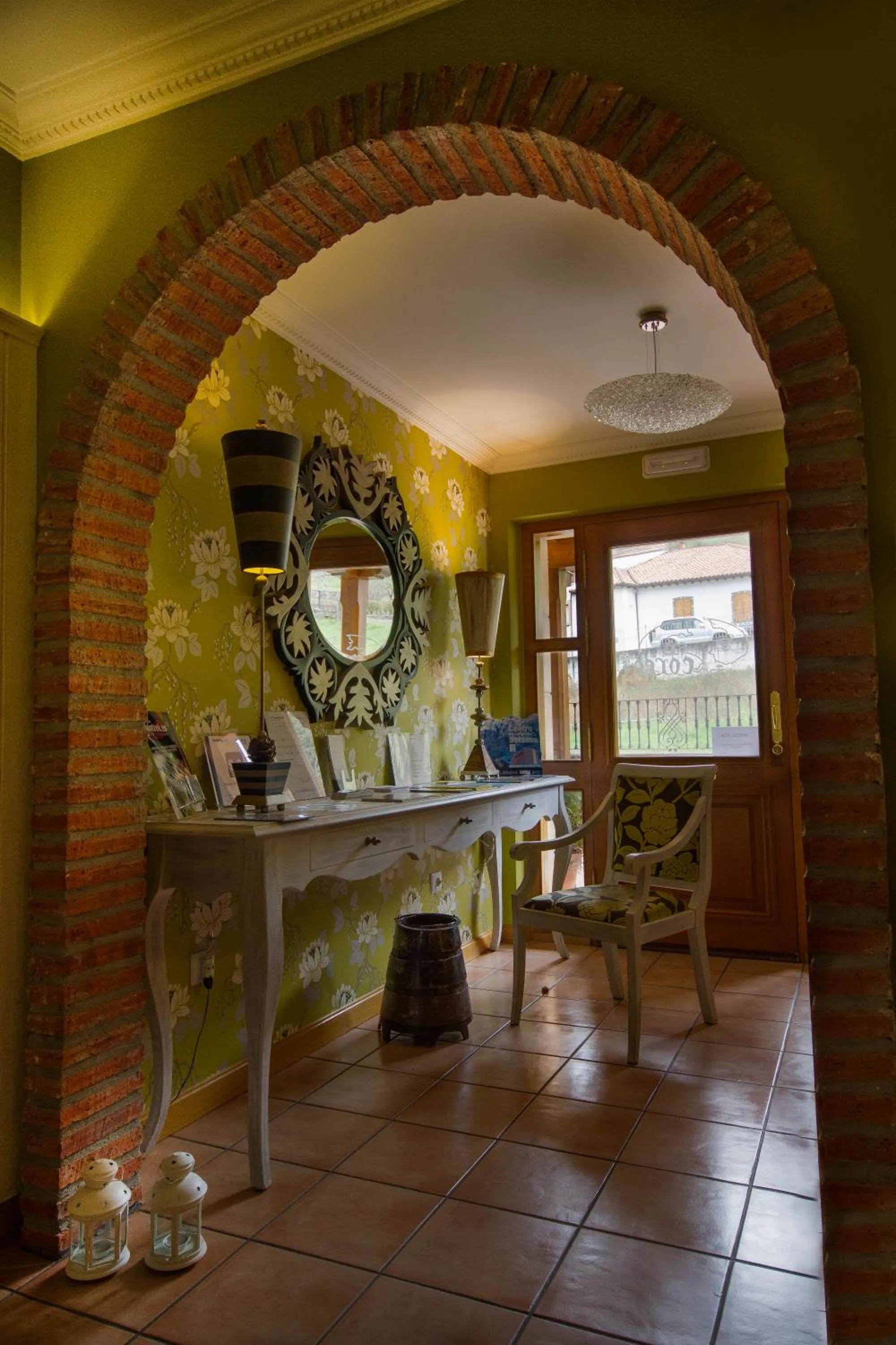 Decorative detail in Posada El Corcal de Liébana