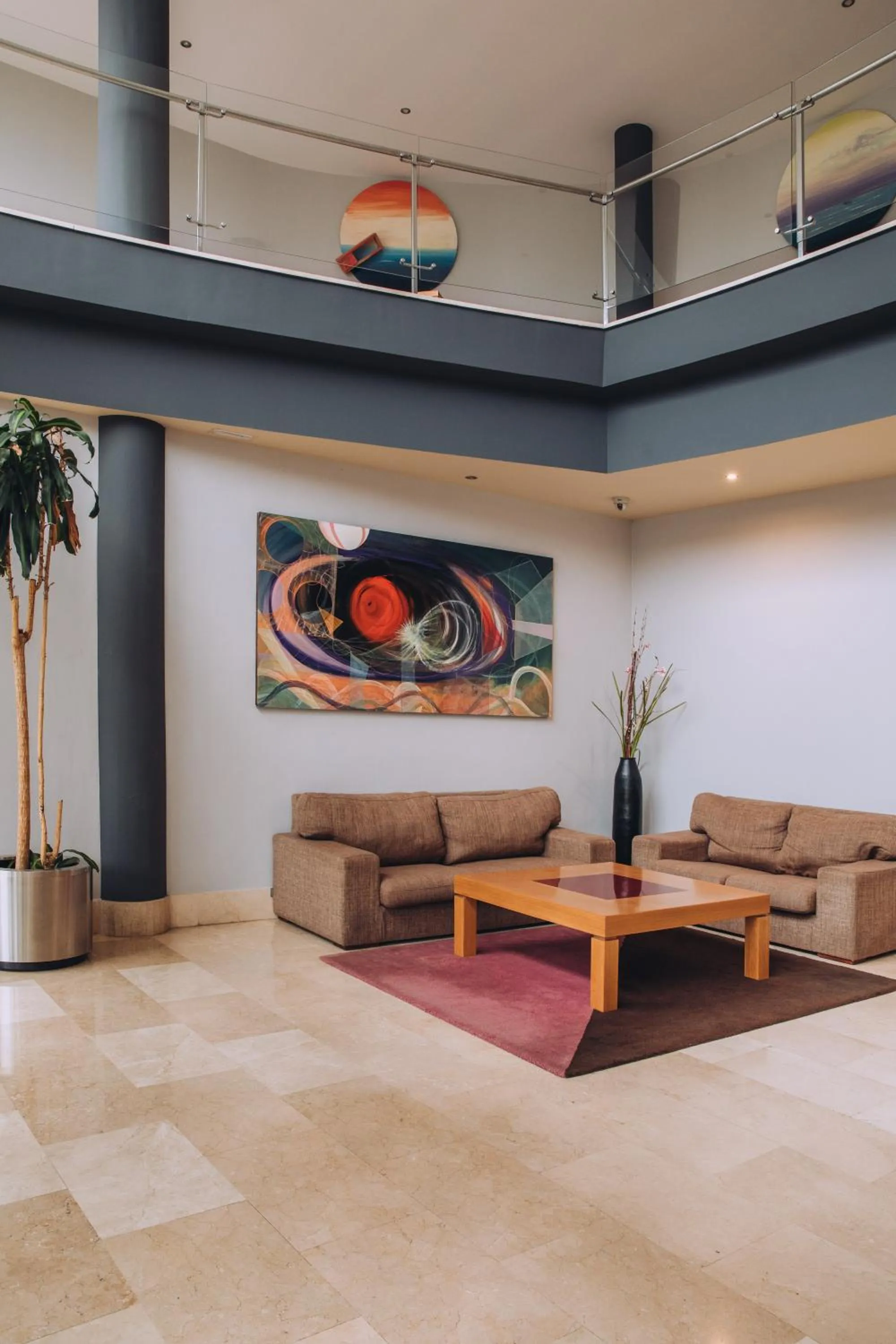 Lobby or reception in Hotel Arha Mar Comillas