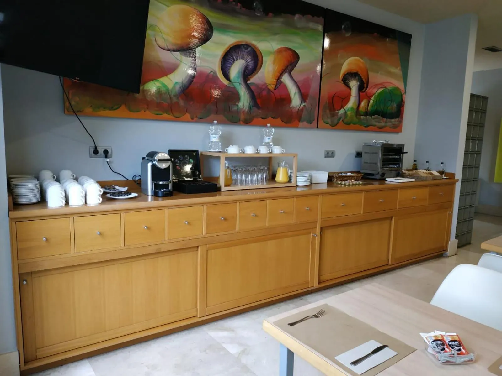 Coffee/tea facilities in Hotel Arha Mar Comillas