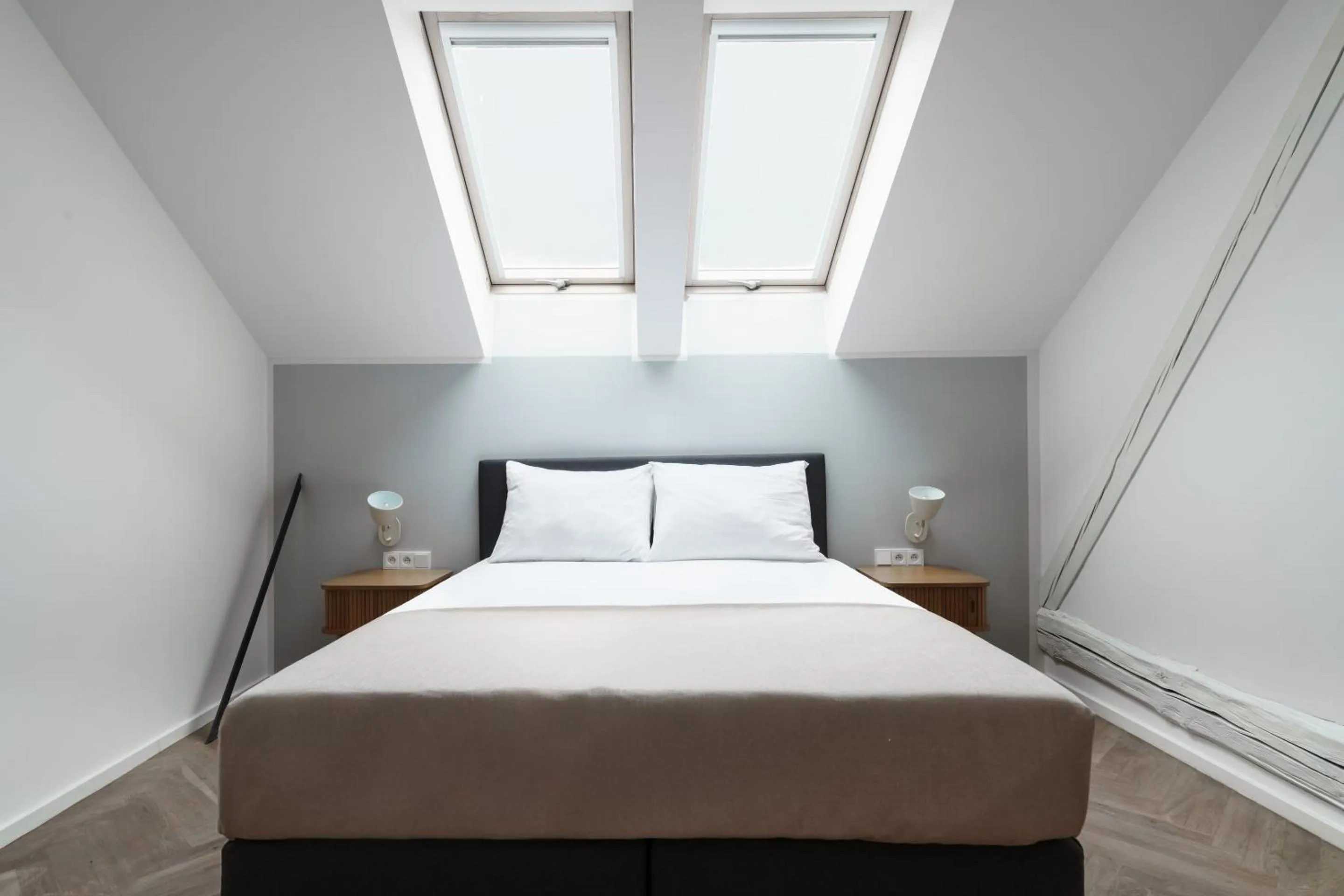 Bed in Limehome Prague Halkova