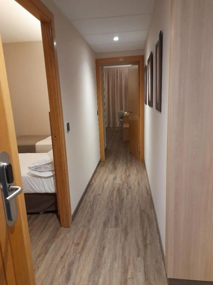 Bed in SOMMOS Hotel Benasque Spa