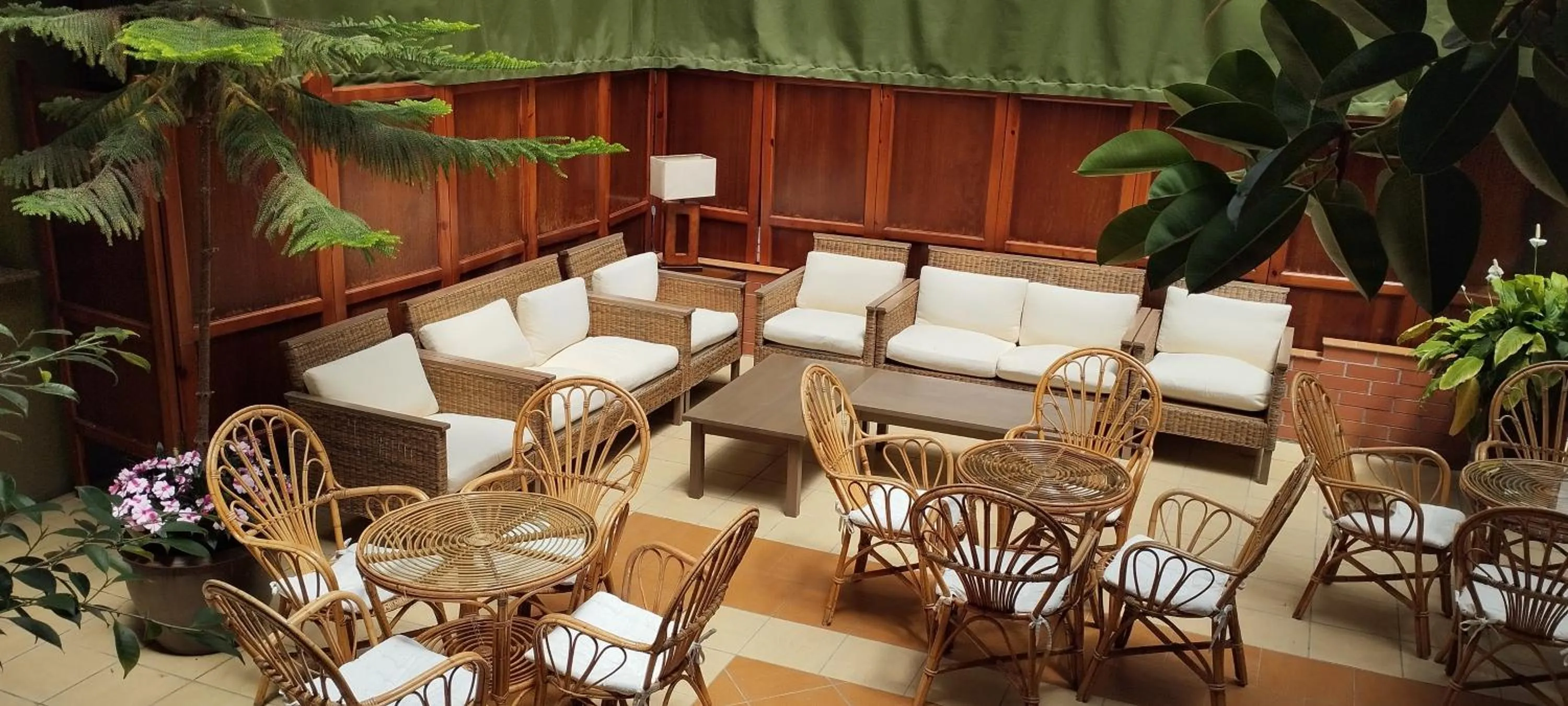 Living room in Hotel Torres Touriño