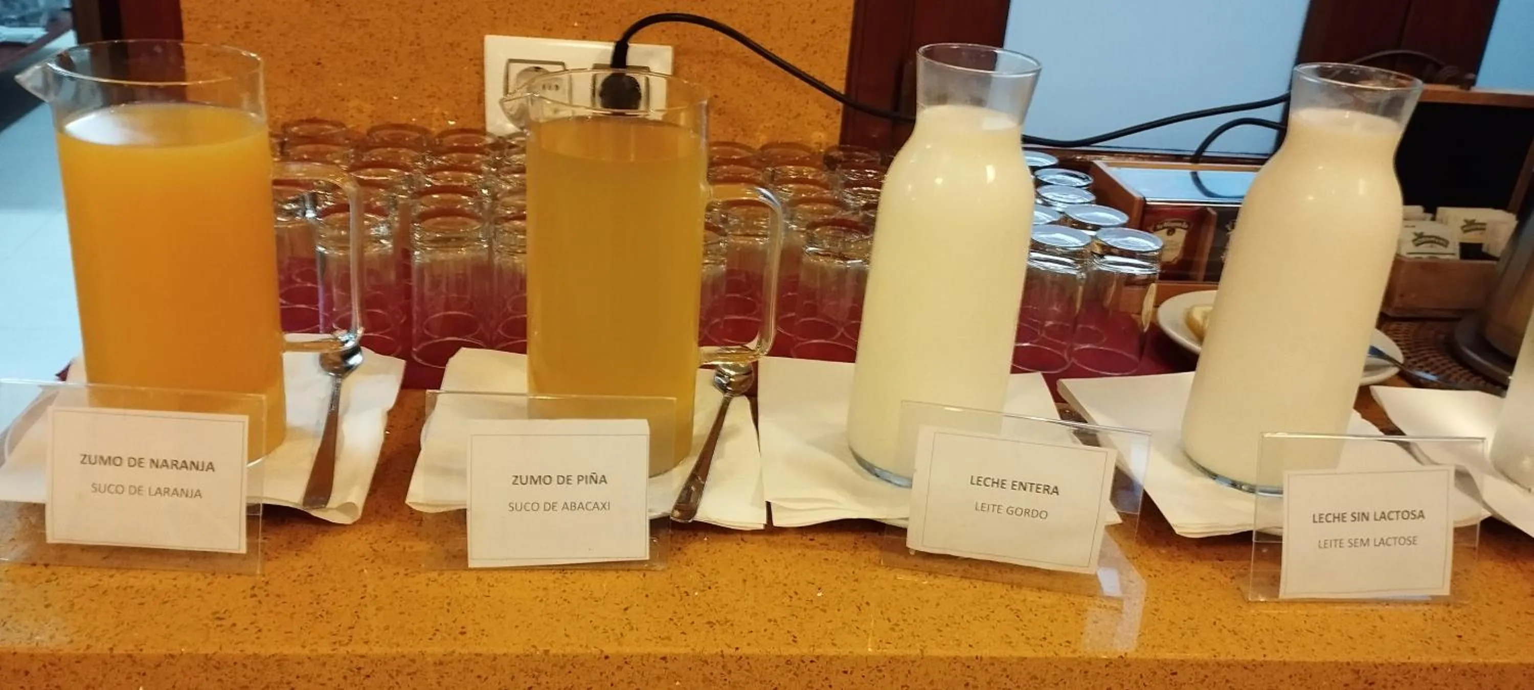 Breakfast in Hotel Torres Touriño