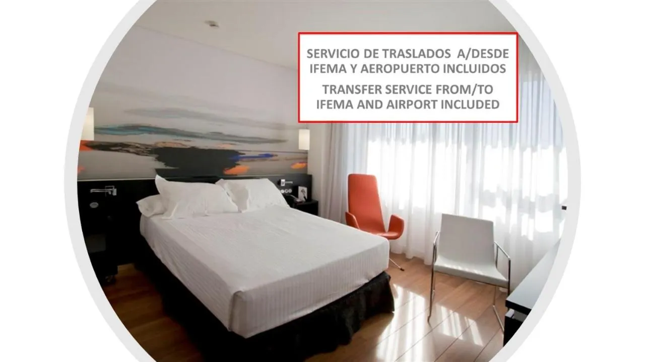 Bedroom, Bed in Axor Barajas