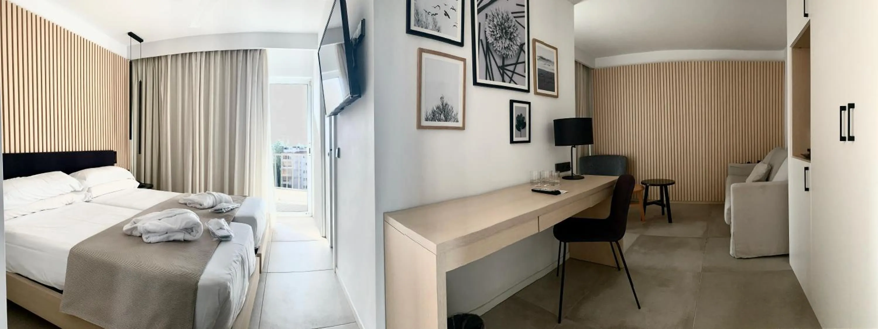 Photo of the whole room, Bed in BG Caballero