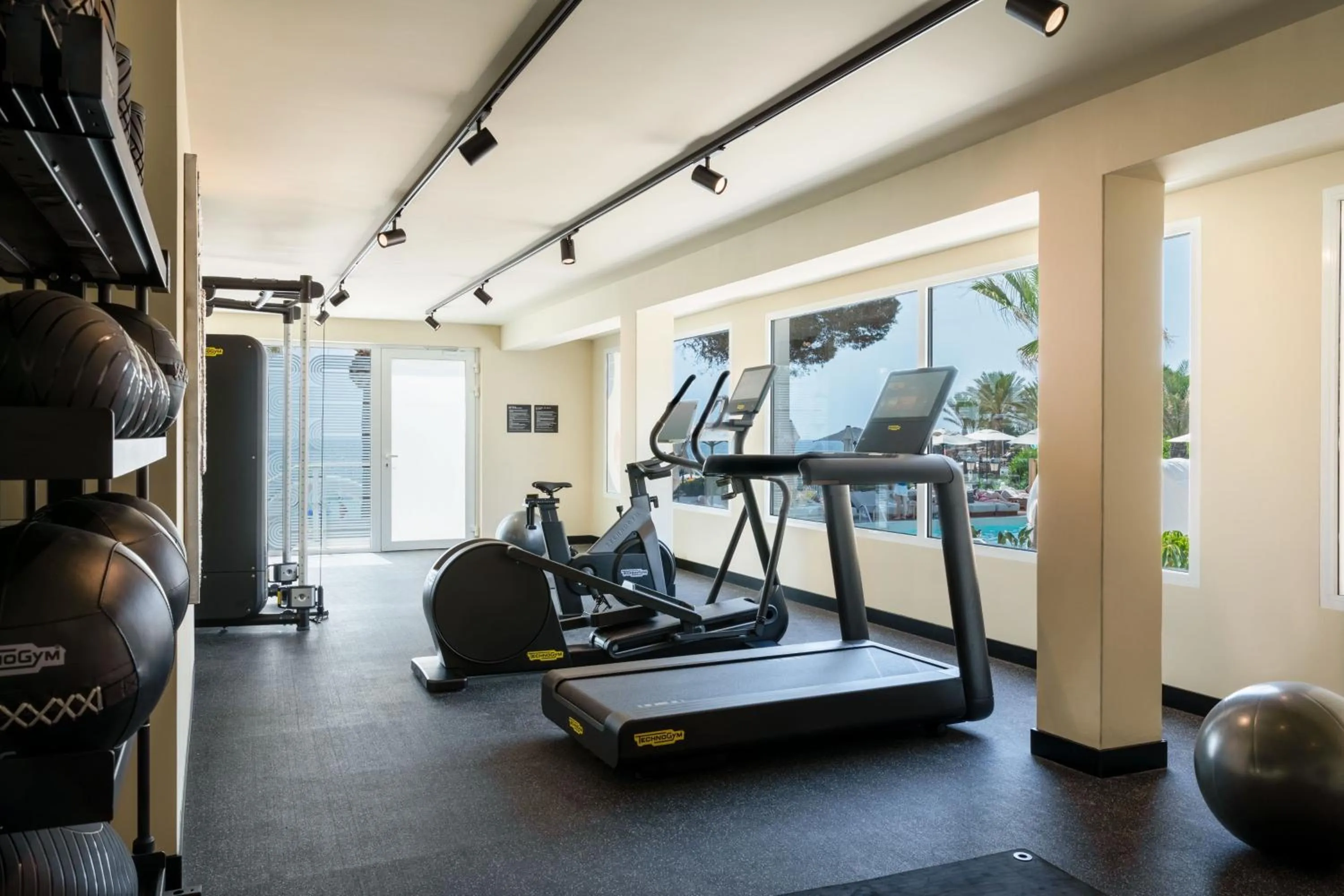 Fitness centre/facilities in Hotel Riomar, Ibiza, a Tribute Portfolio Hotel