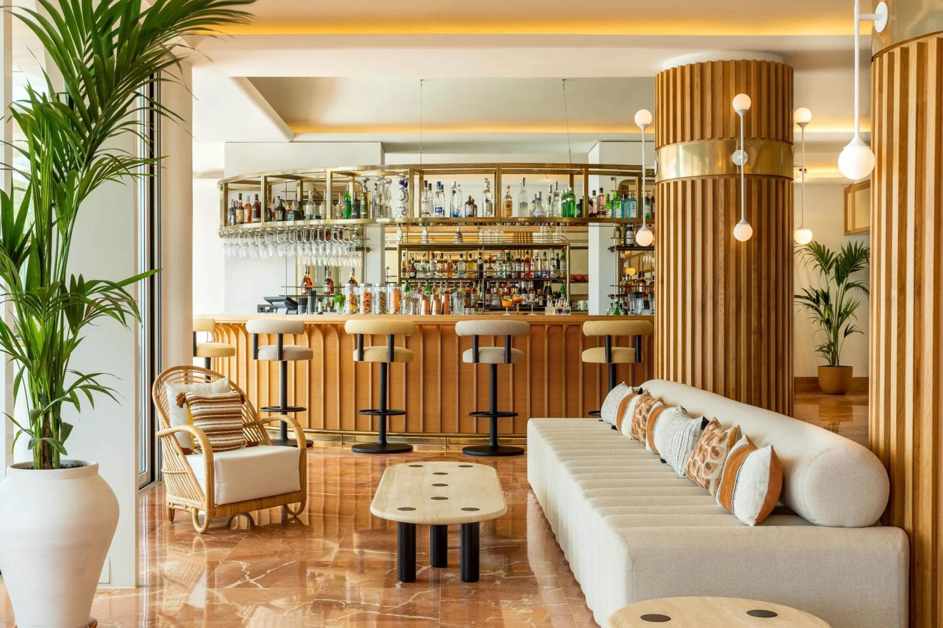 Lobby or reception in Hotel Riomar, Ibiza, a Tribute Portfolio Hotel