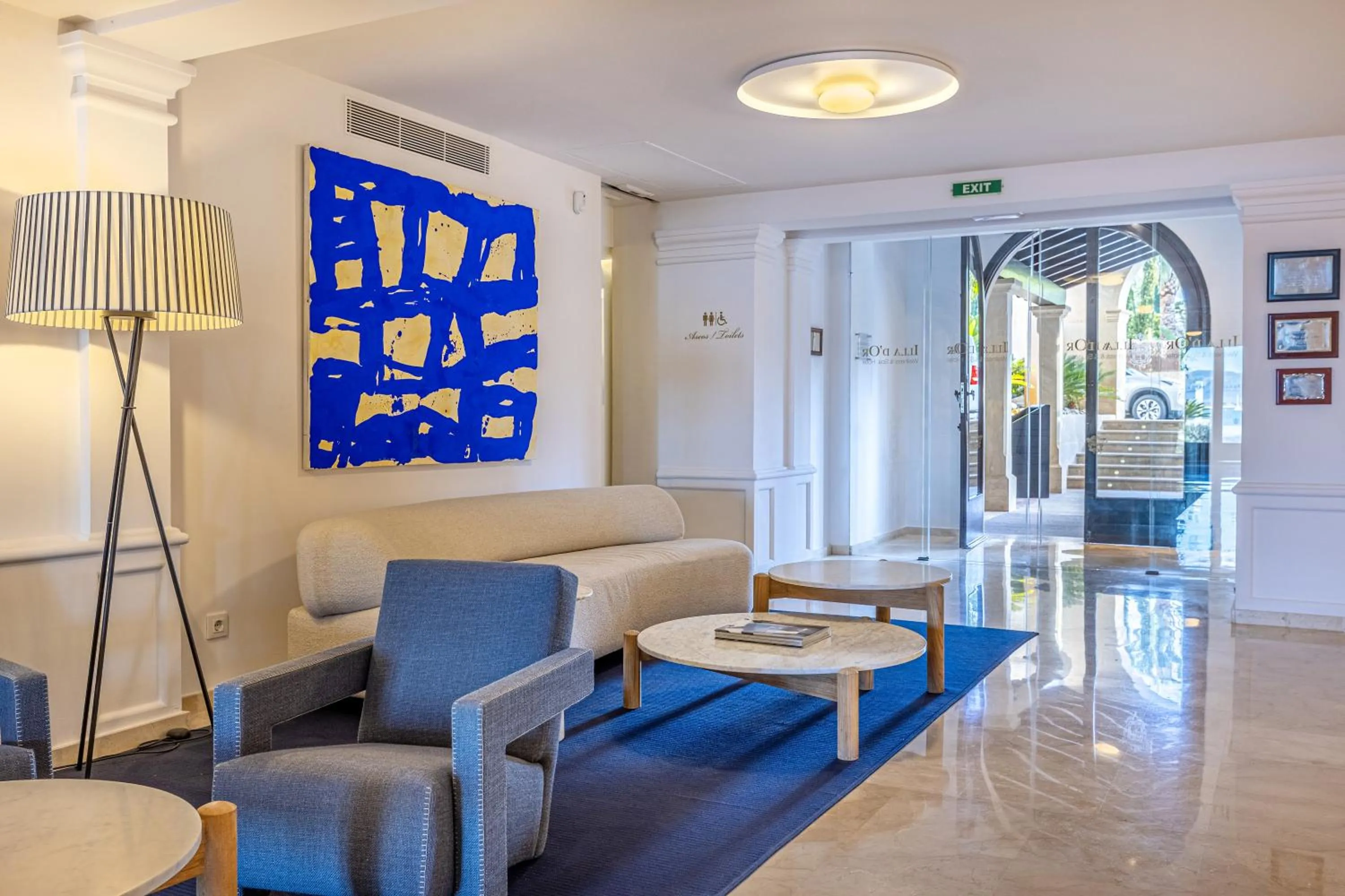 Lobby or reception in Hotel Illa d'Or & Club Apts 4* Sup