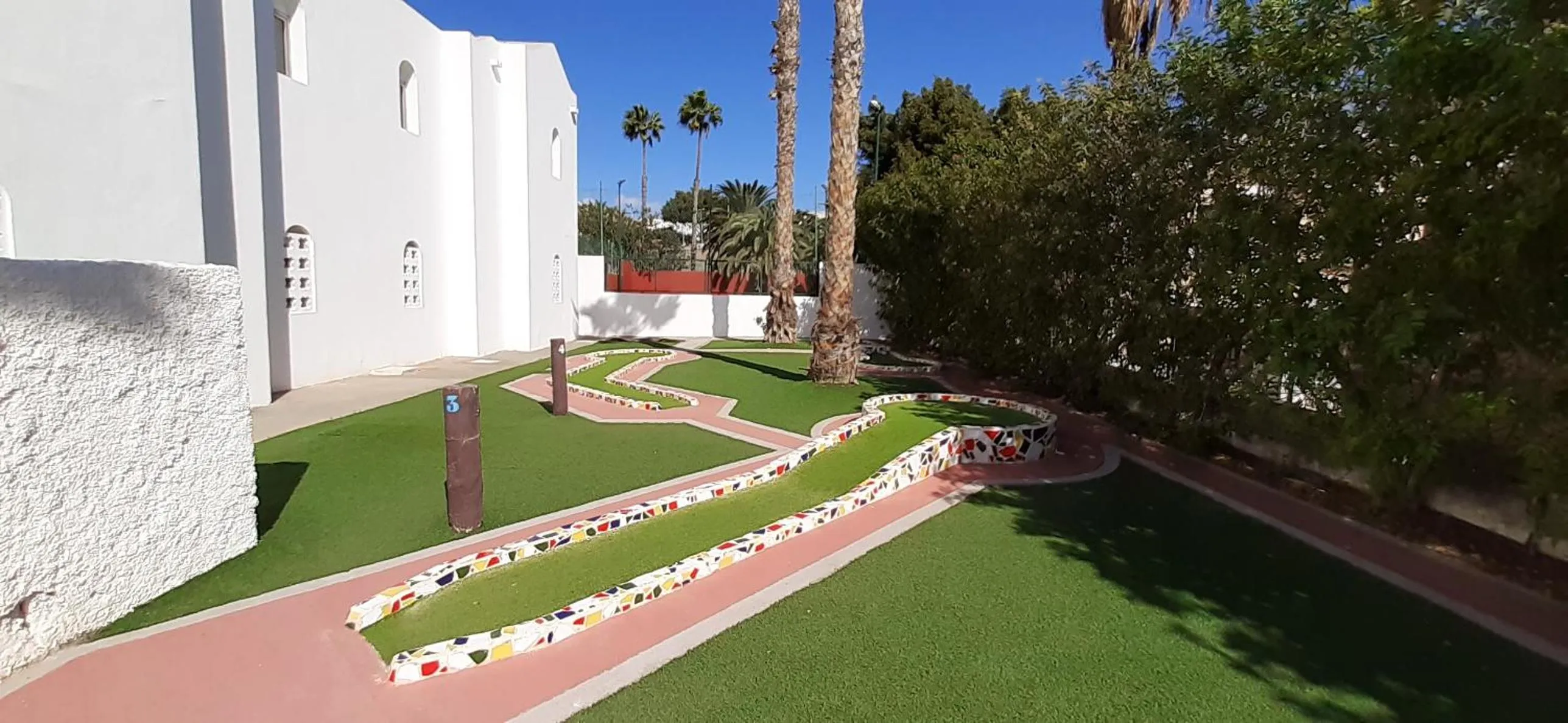 Minigolf in Turbo Club