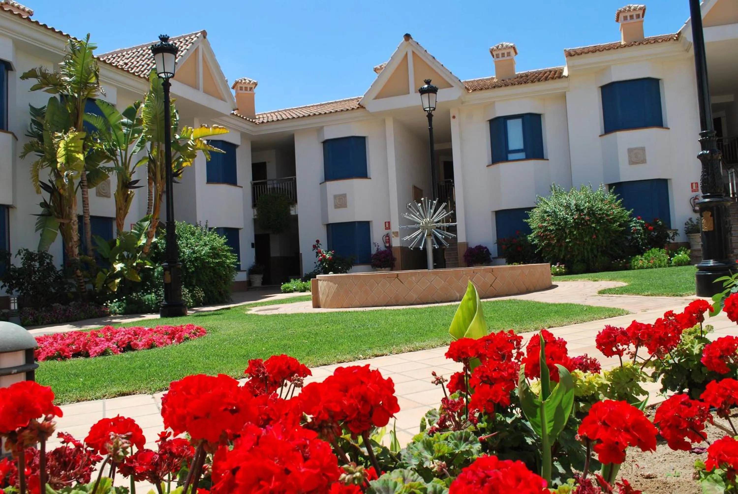 Patio in Hotel Golf Campoamor