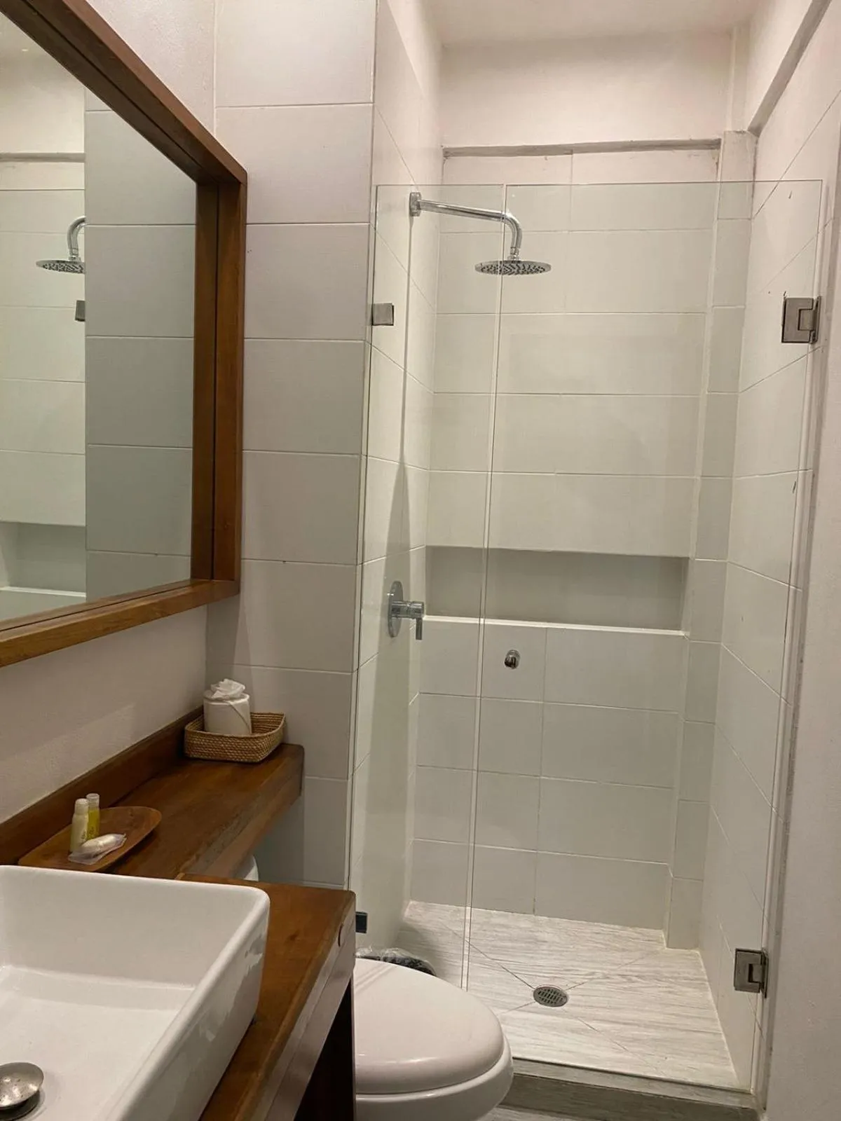 Shower in Hotel Pelecanus Suites Holbox