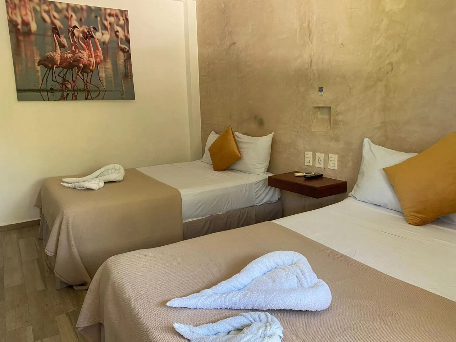 Bedroom, Bed in Hotel Pelecanus Suites Holbox