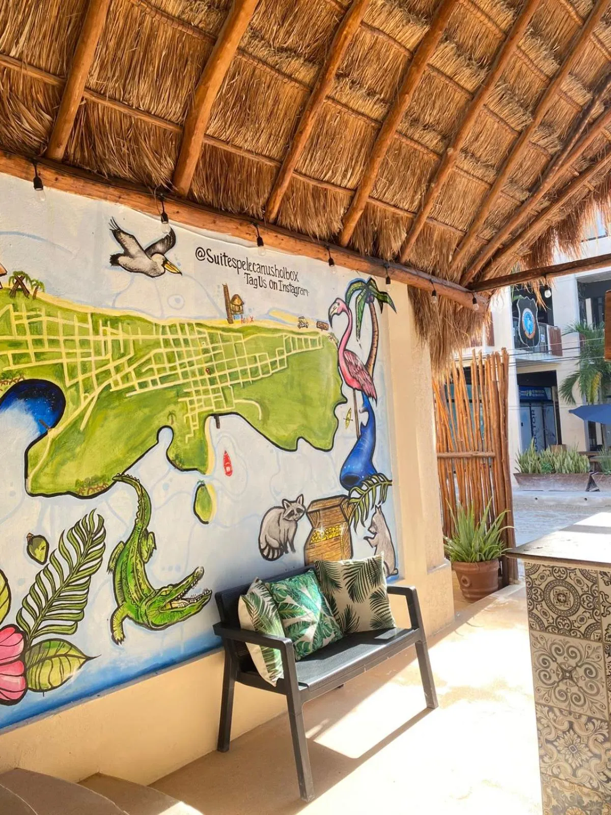 Property building in Hotel Pelecanus Suites Holbox