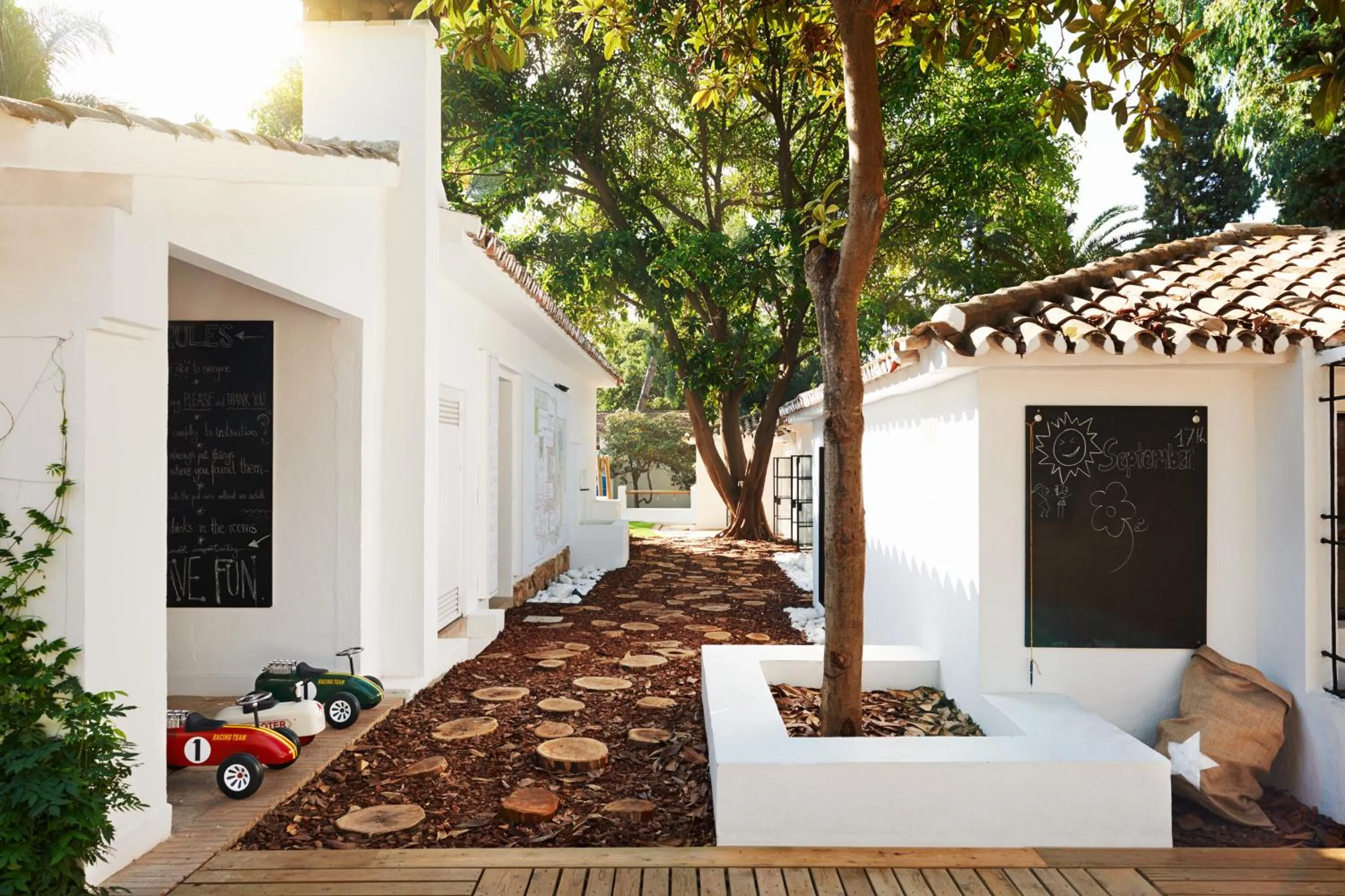 Facade/entrance in Marbella Club Hotel · Golf Resort & Spa