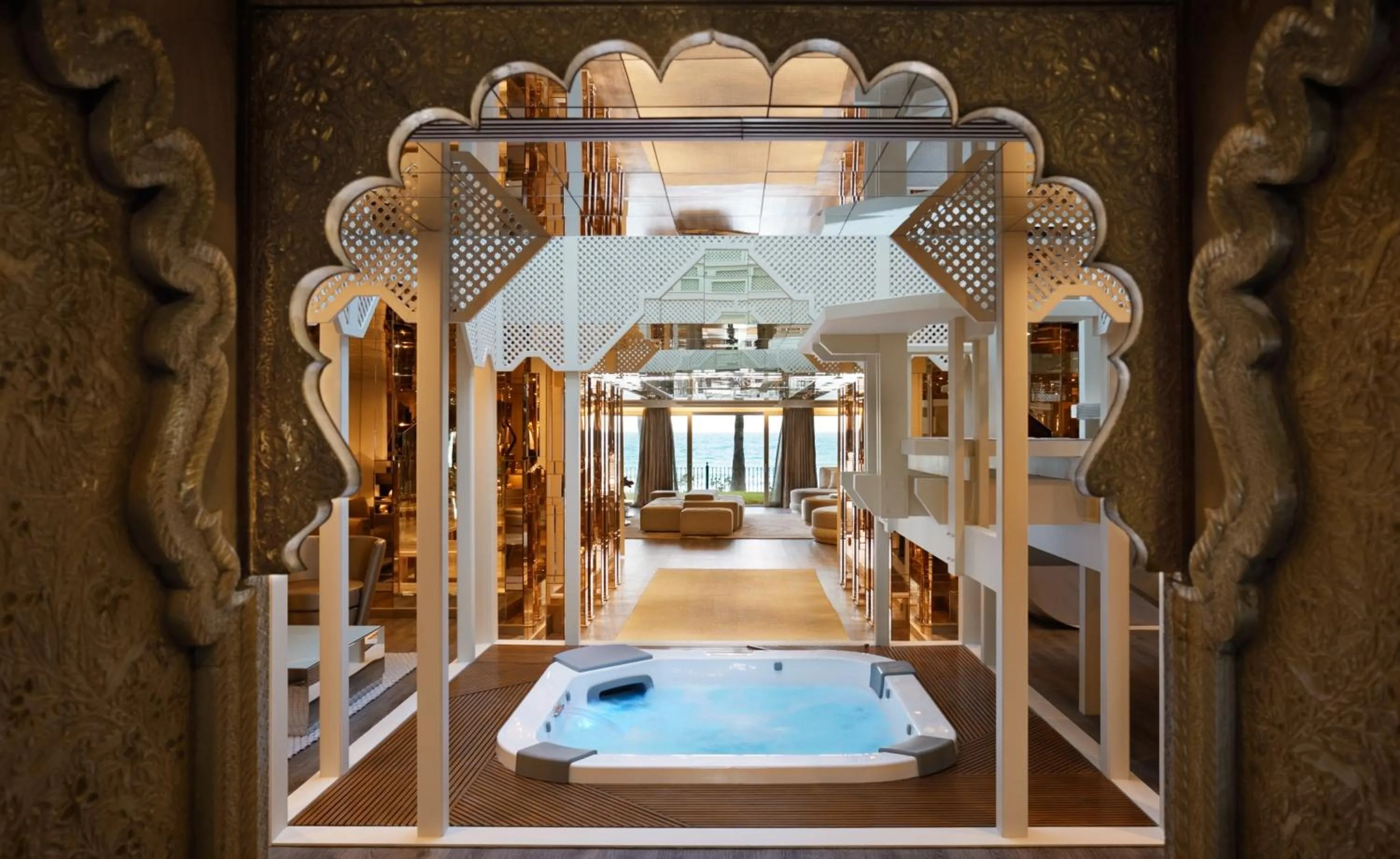 Hot Spring Bath, Bed in Marbella Club Hotel · Golf Resort & Spa