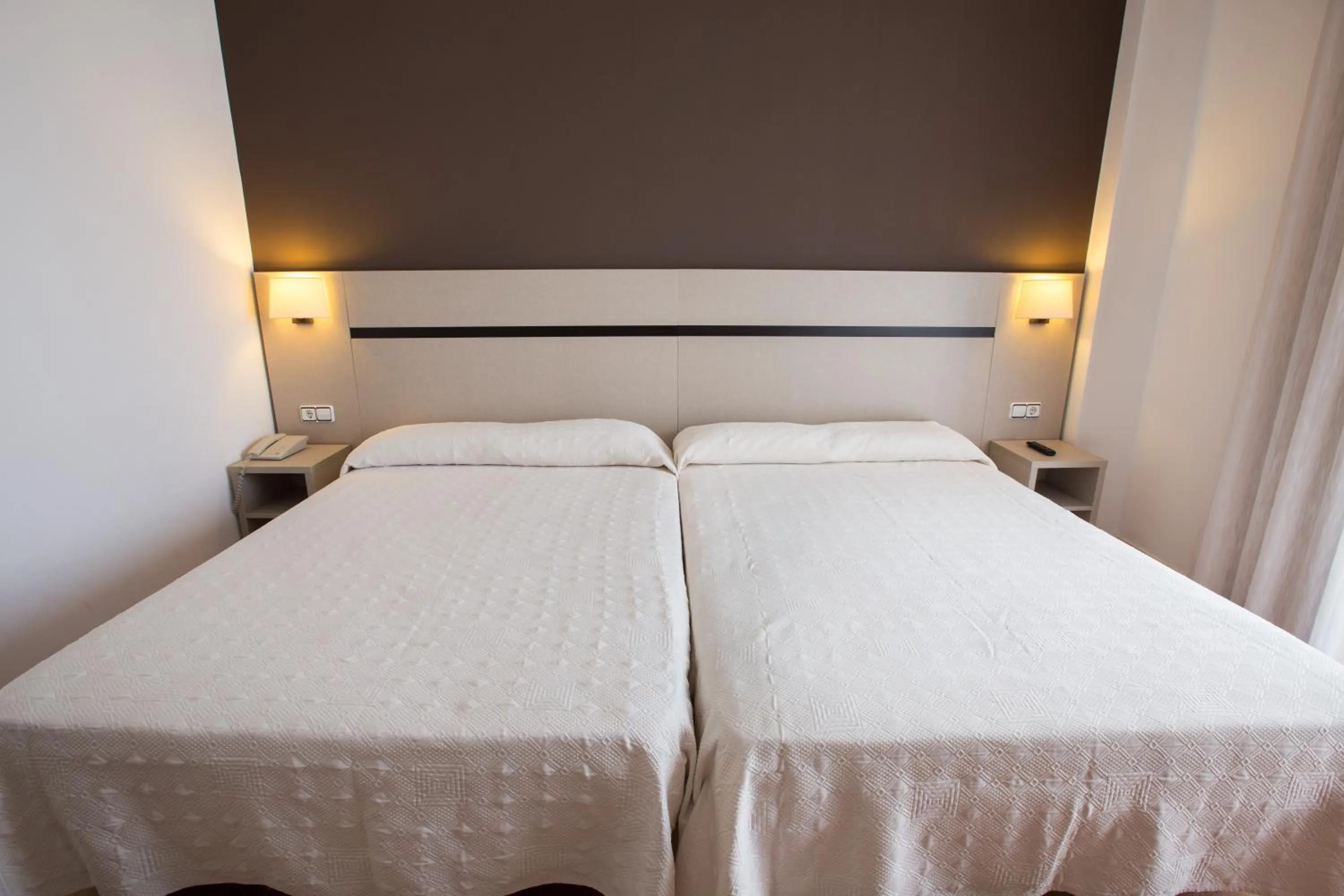 Bed in Hotel Costa Brava